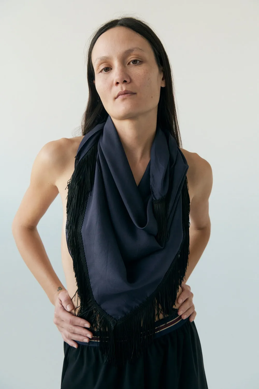 FRINGED SCARF/TOP sold by EMOTE