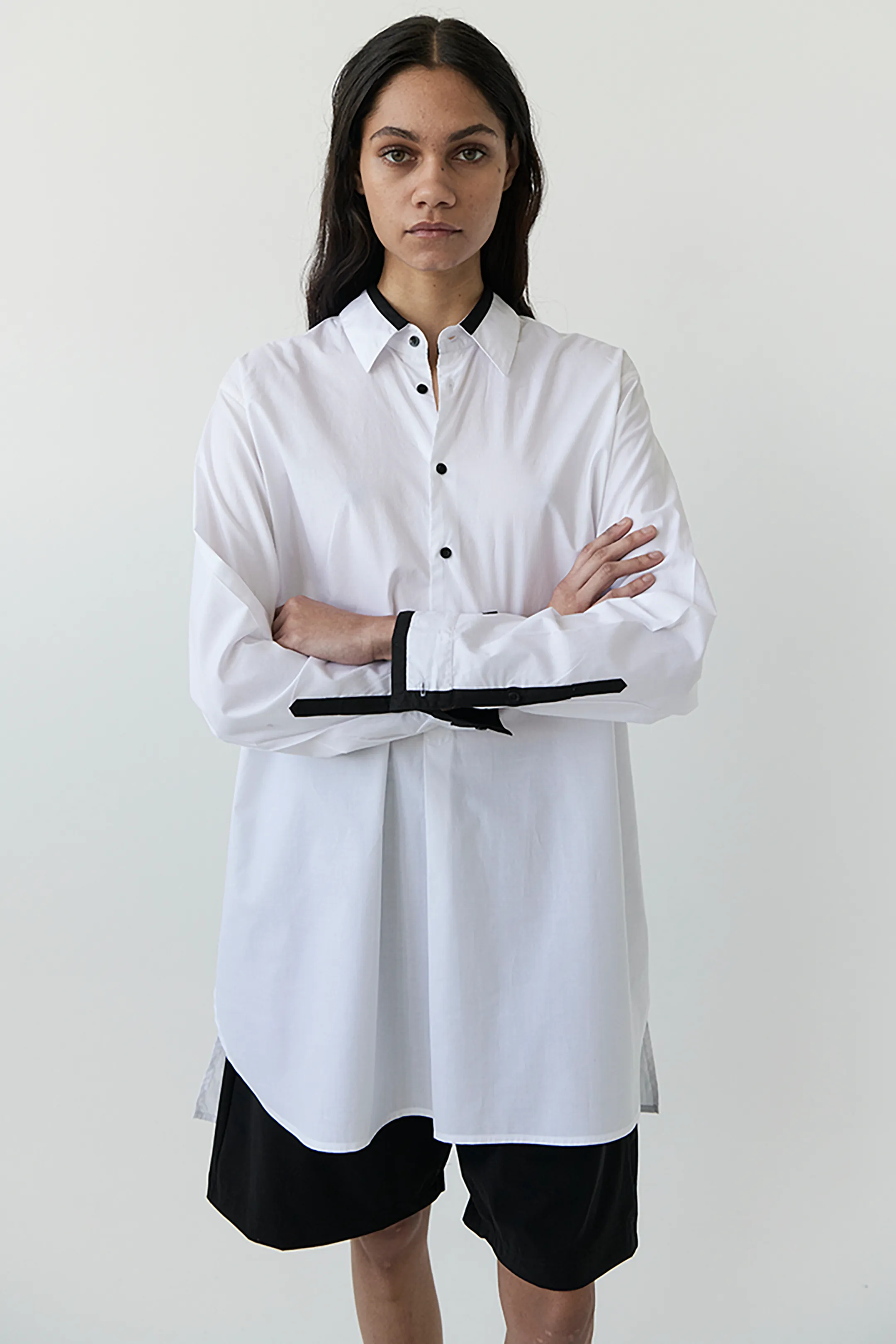 COLLARED TUNIC SHIRT sold by EMOTE product image thumbnail 4