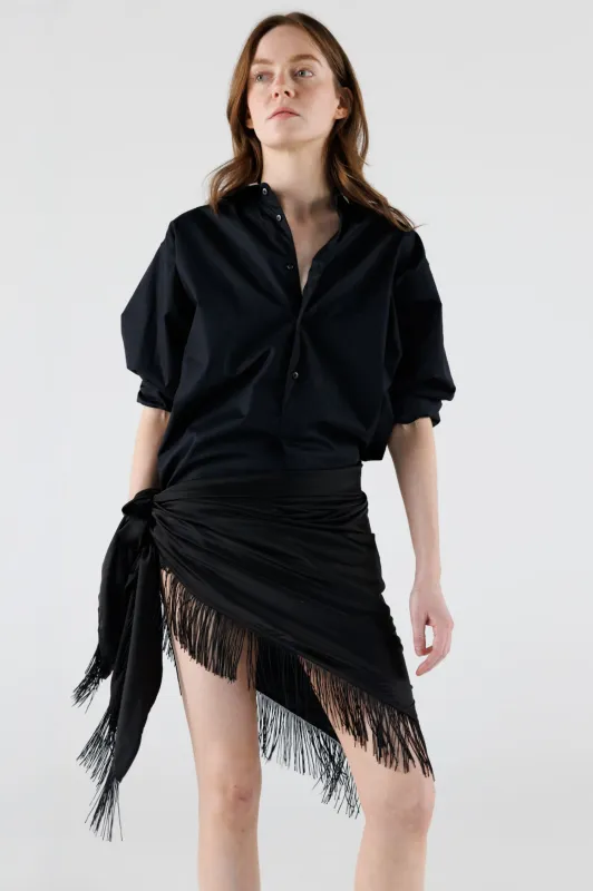 FRINGED SCARF/TOP sold by EMOTE