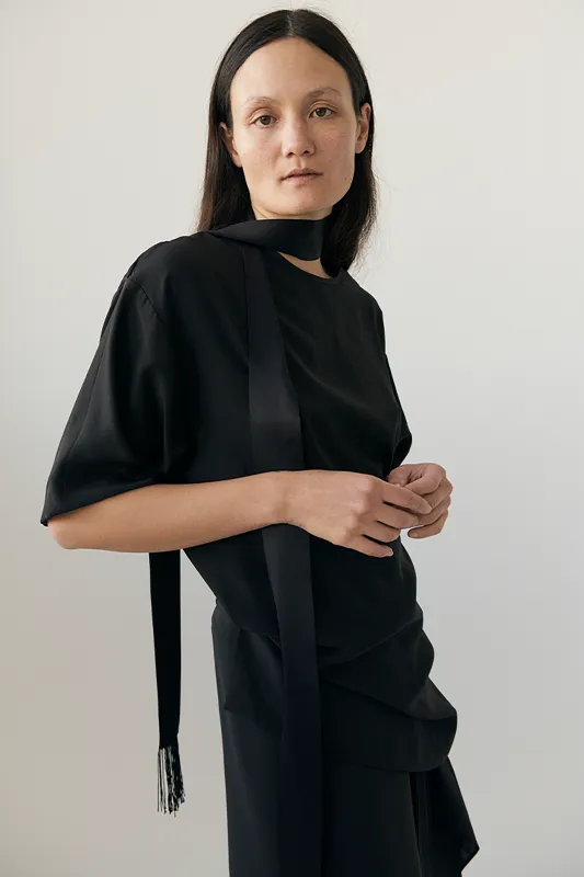 T SHIRT WITH TIE sold by EMOTE