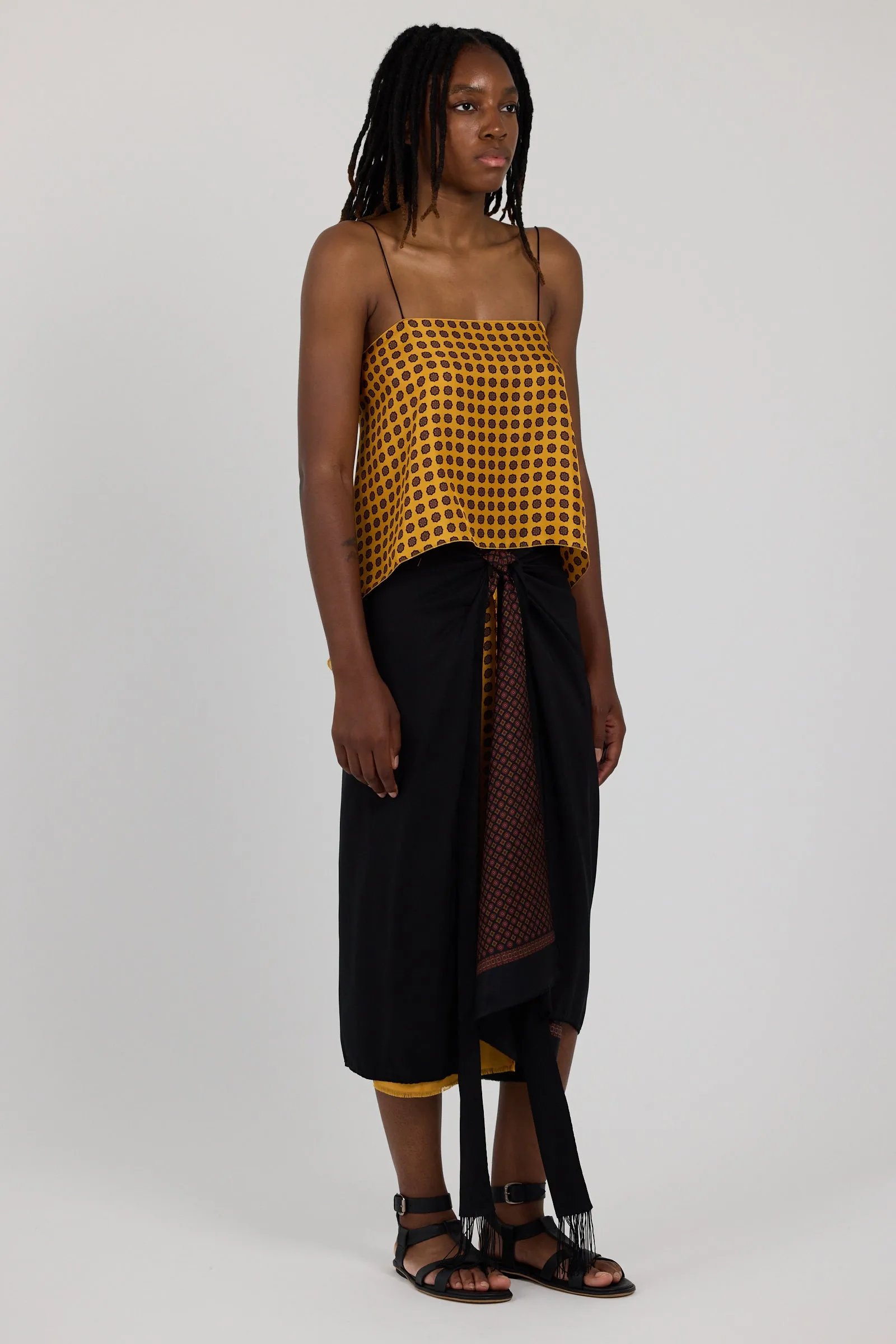 SILK PRINT CAMISOLE sold by EMOTE product image thumbnail 2