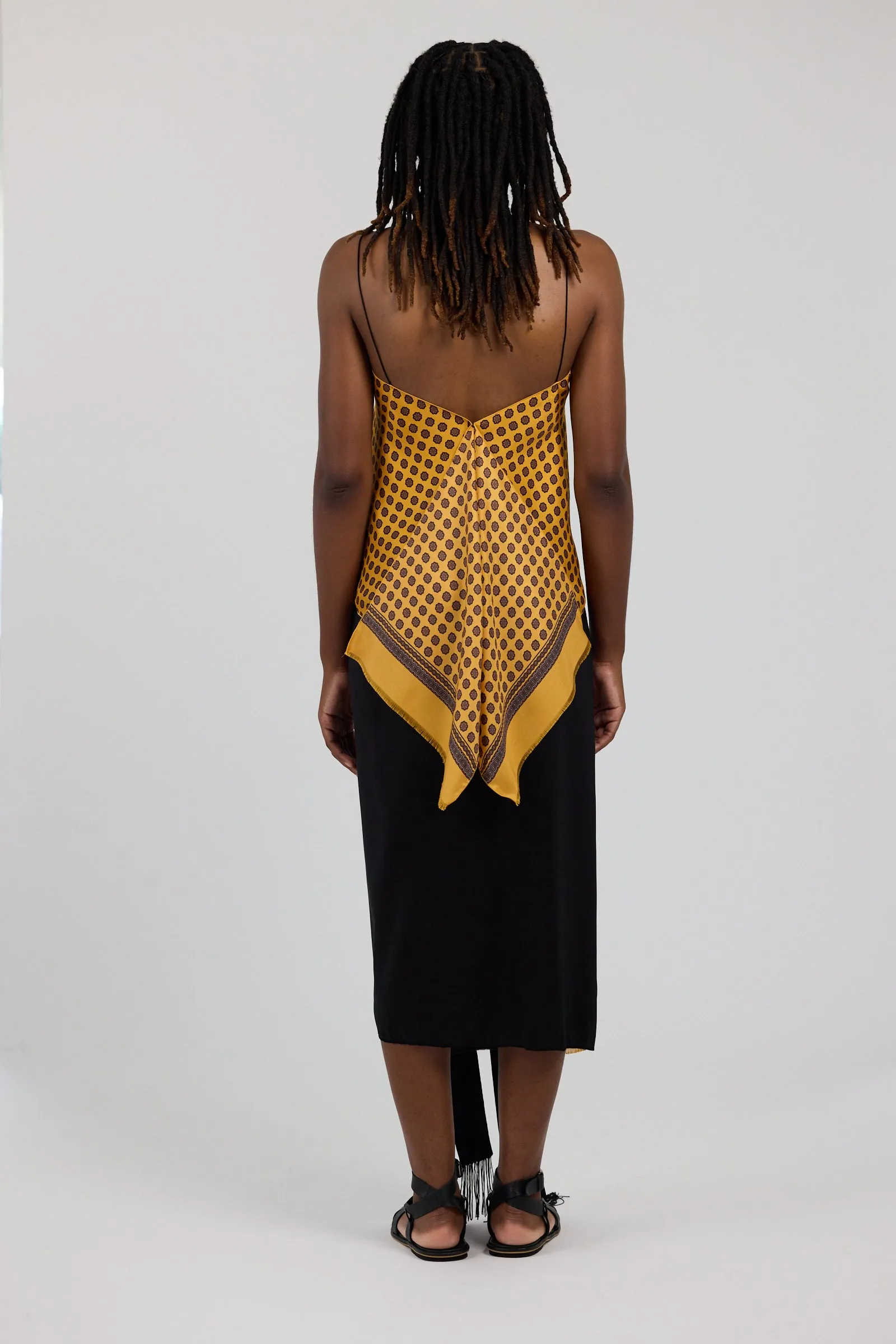 SILK PRINT CAMISOLE sold by EMOTE product image thumbnail 4