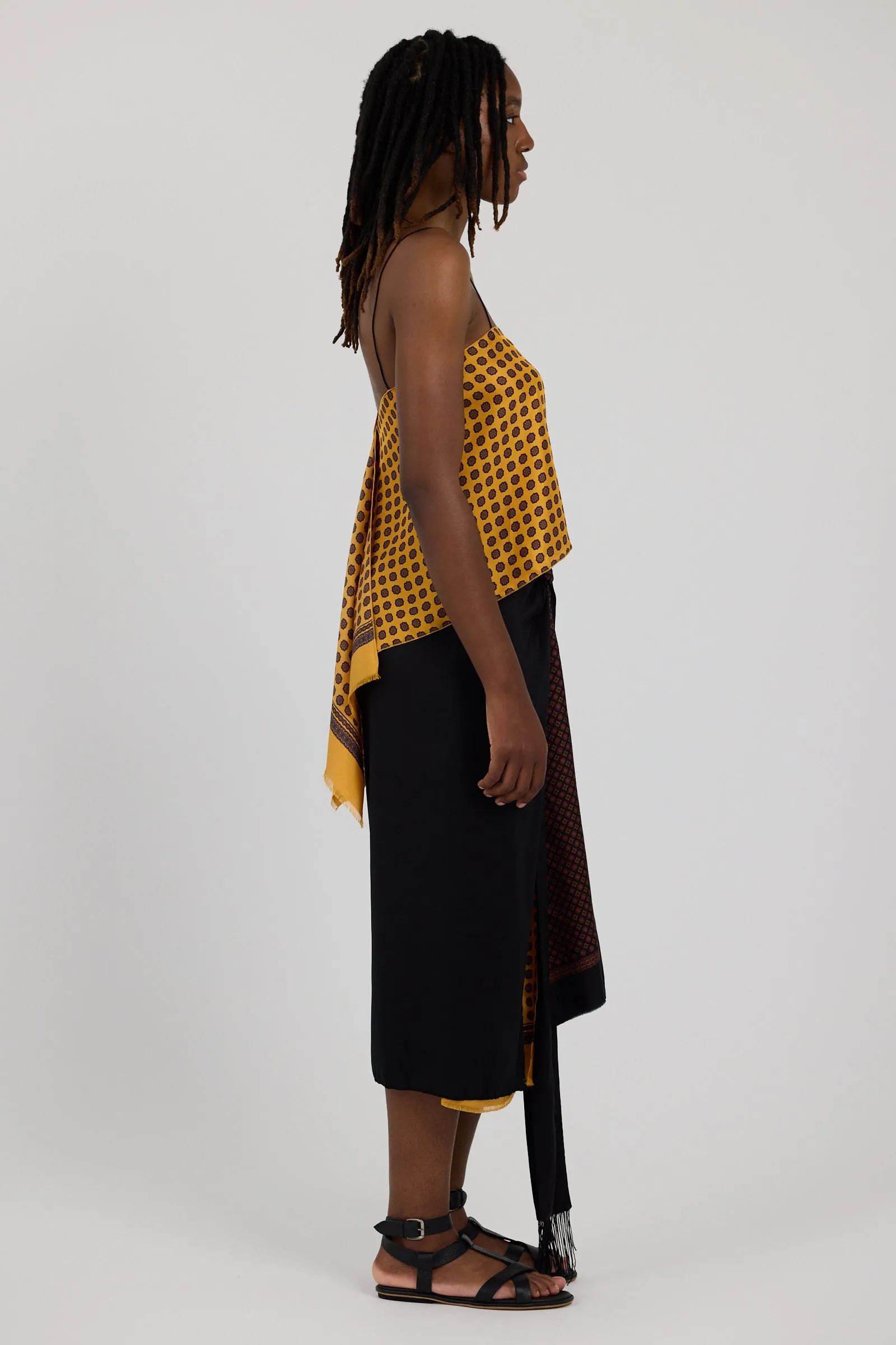 SILK PRINT CAMISOLE sold by EMOTE product image thumbnail 3