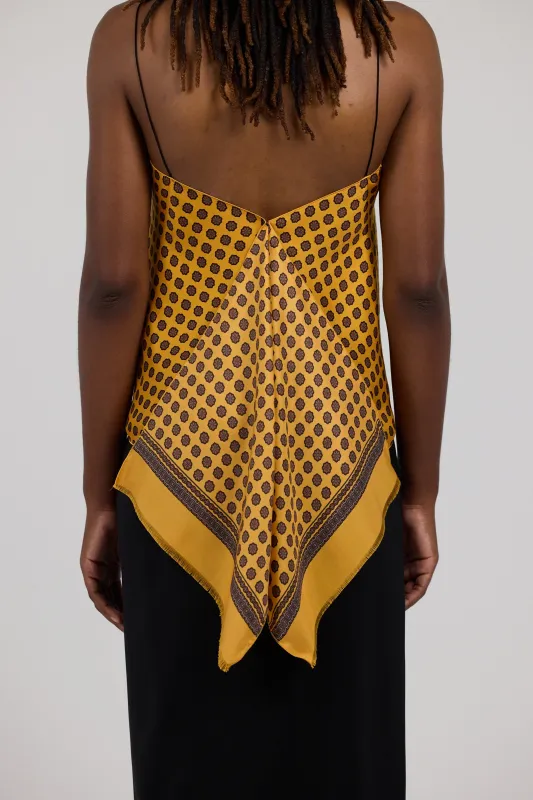 SILK PRINT CAMISOLE made by EMOTE