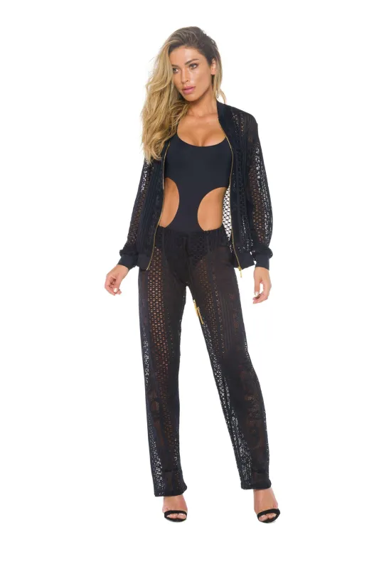 Leila Bomber in Black made by Lybethras