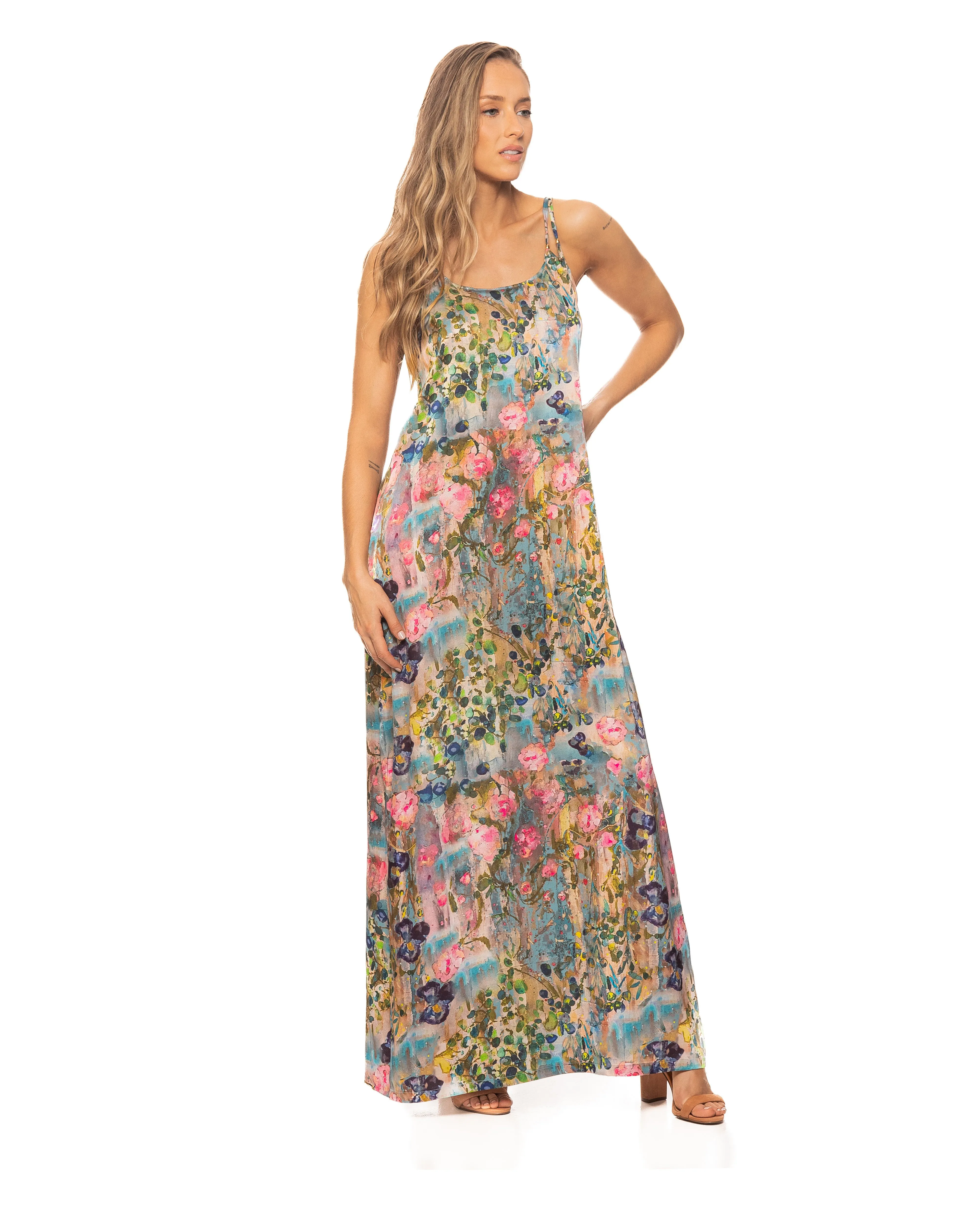 Antonia dress exclusive print sold by Lybethras