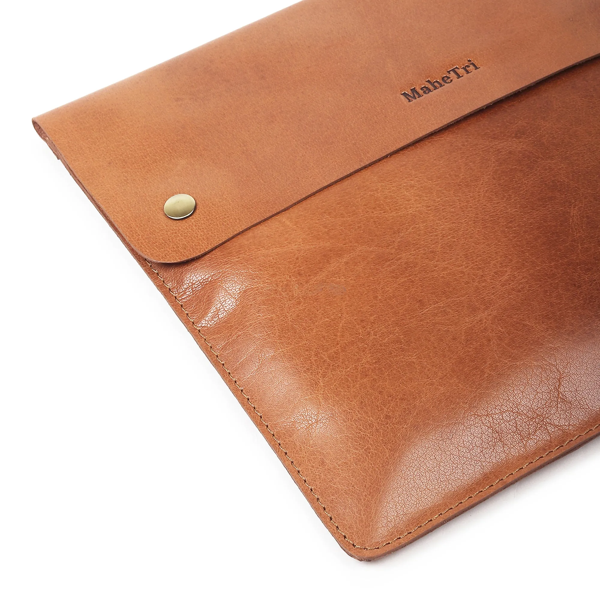 Fastway Sleeve for Apple iPad Pro 11" - Tan sold by Classy Leather Bags product image thumbnail 4