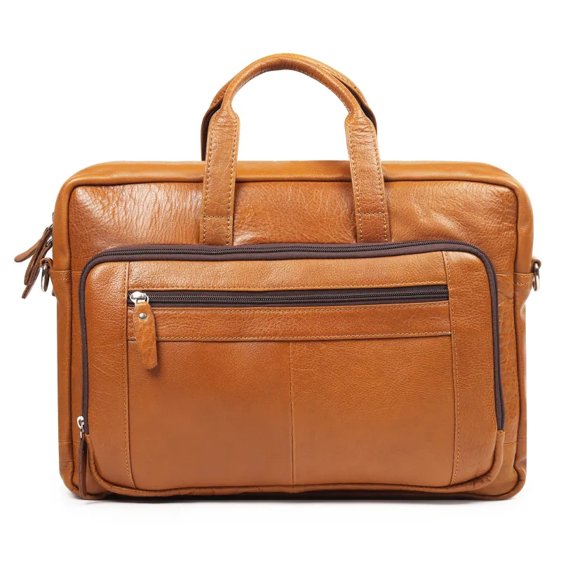 Professional Leather Travel Briefcase sold by Classy Leather Bags