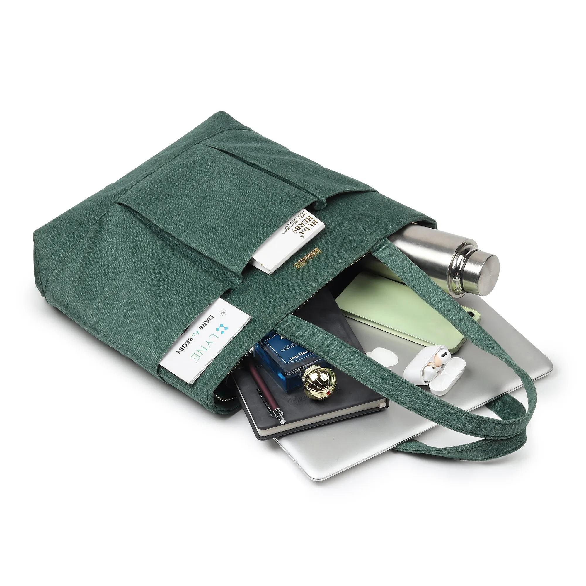 City Life Canvas Tote Bag sold by Classy Leather Bags product image thumbnail 5