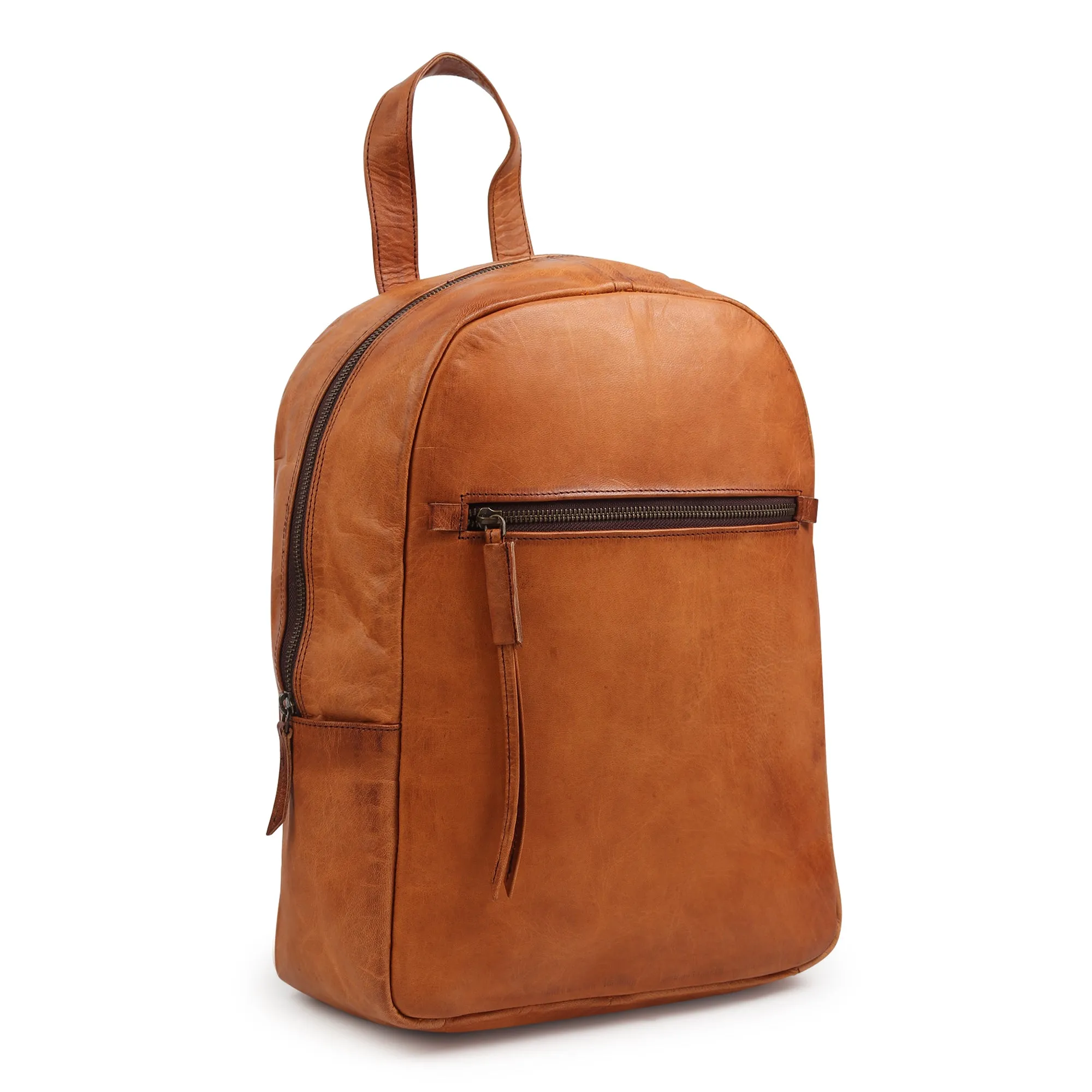 Urban Lite Leather Backpack sold by Classy Leather Bags product image thumbnail 3