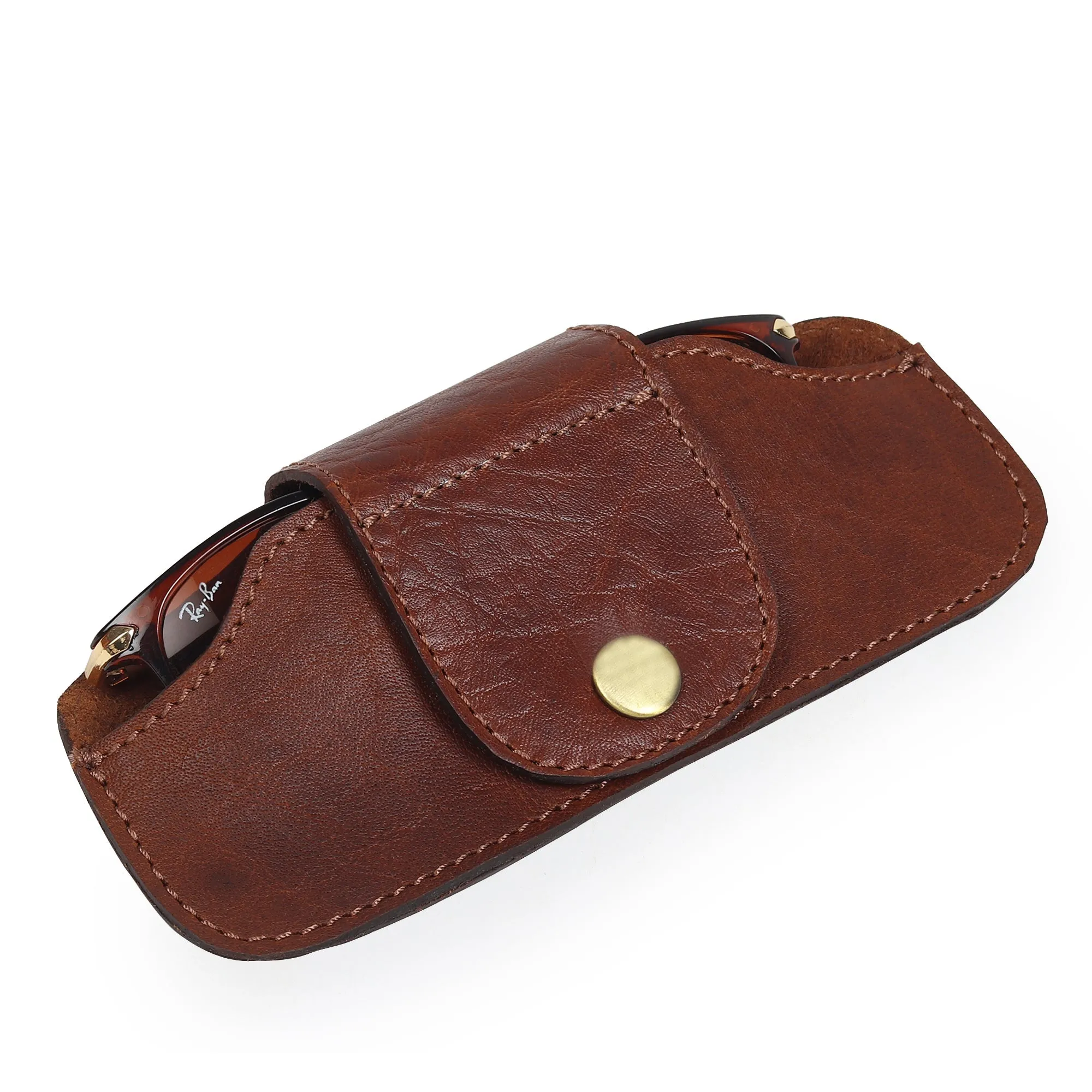 Runway Leather Sunglass Case sold by Classy Leather Bags product image thumbnail 2