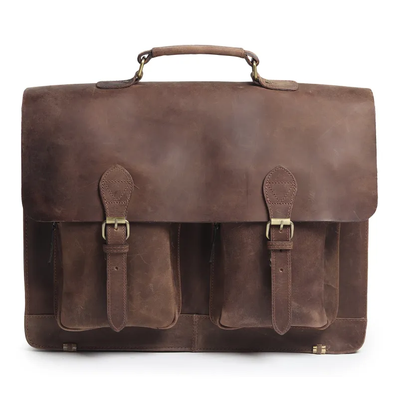 Buffalo Leather Messenger Bag sold by Classy Leather Bags