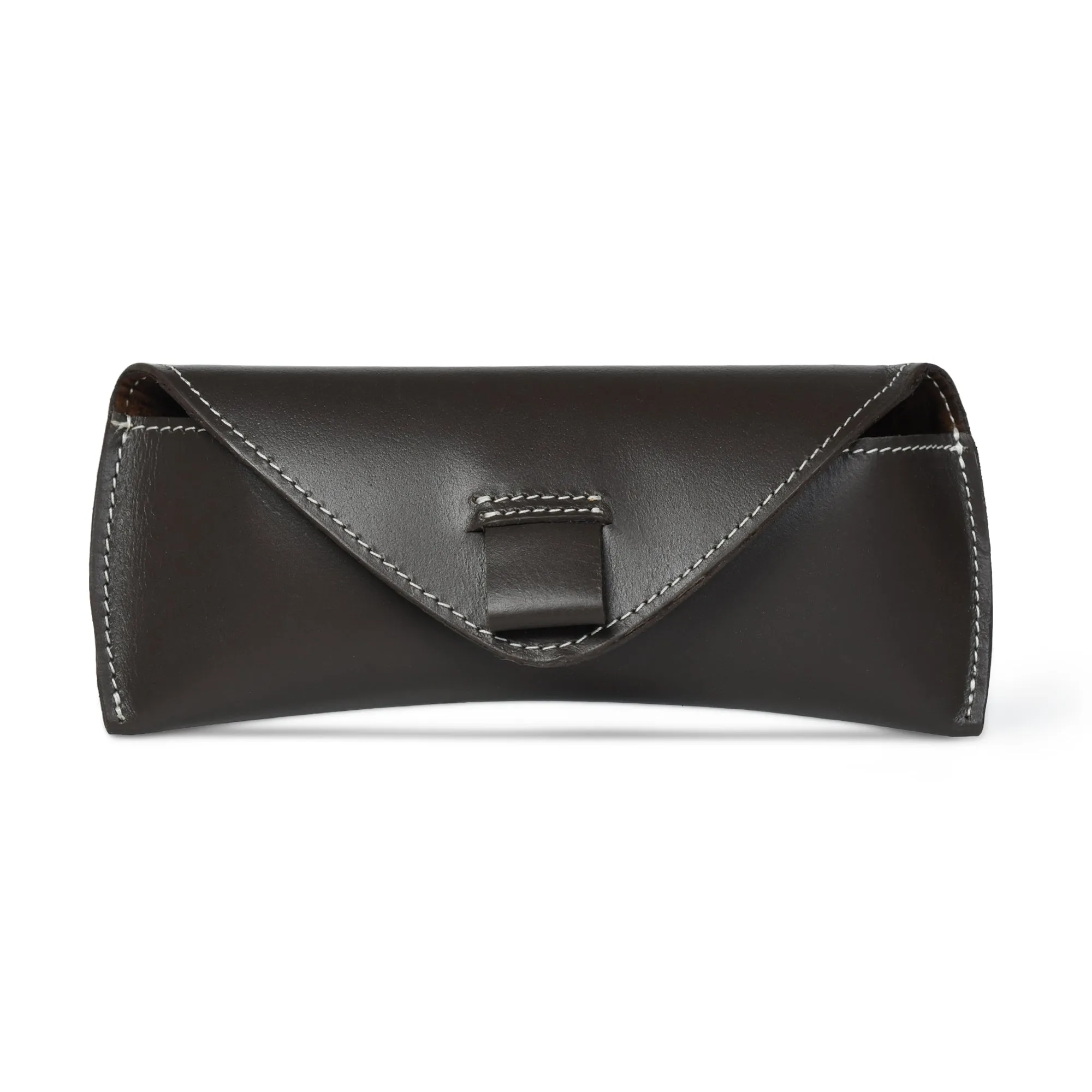 Brown Guard Leather Sunglass Case sold by Classy Leather Bags product image thumbnail 3