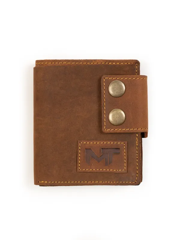 Swift Hold Wallet - Tan Brown sold by Classy Leather Bags