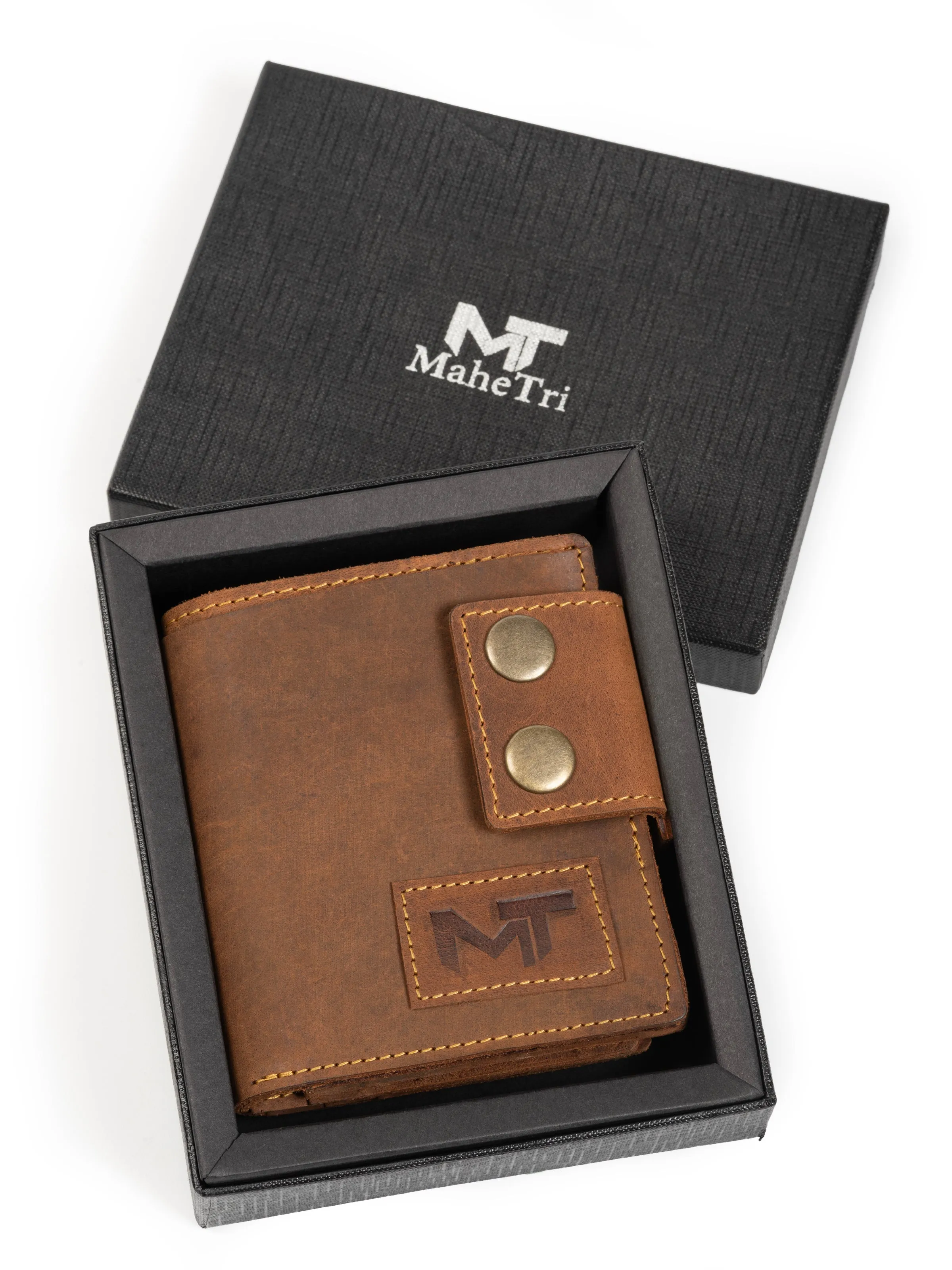 Swift Hold Wallet - Tan Brown sold by Classy Leather Bags product image thumbnail 2