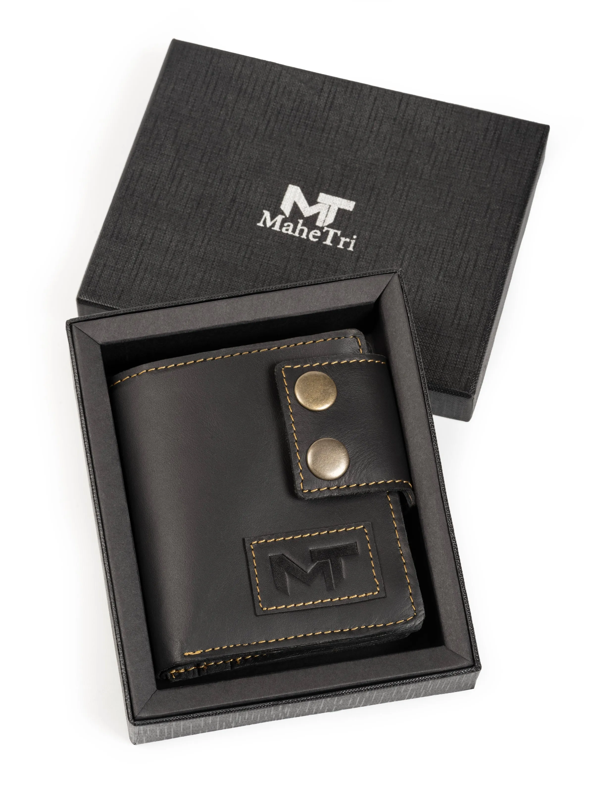 Swift Hold Wallet - Black sold by Classy Leather Bags product image thumbnail 2