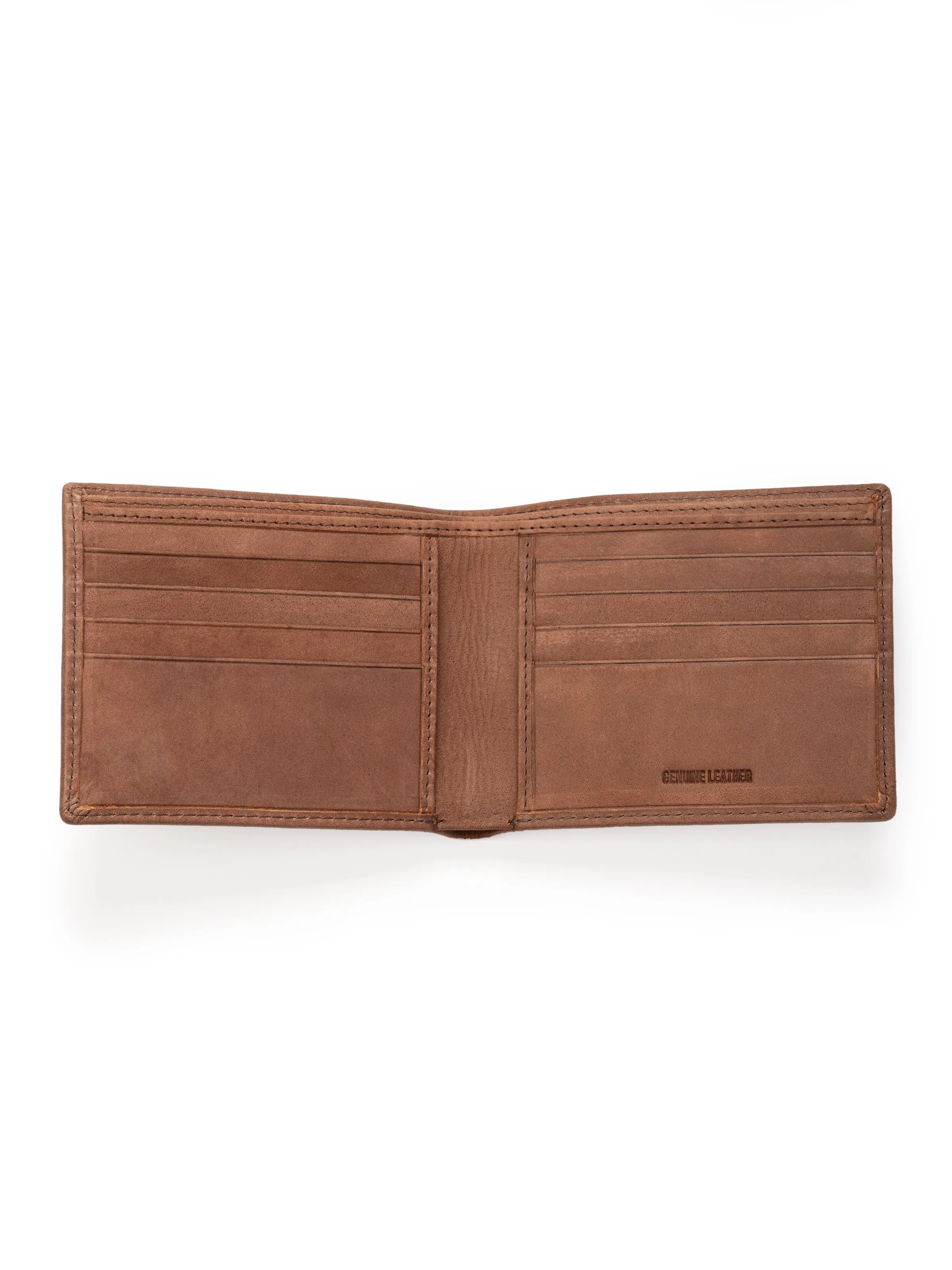 Tan Brown Slate Wallet - Mat finish sold by Classy Leather Bags product image thumbnail 4