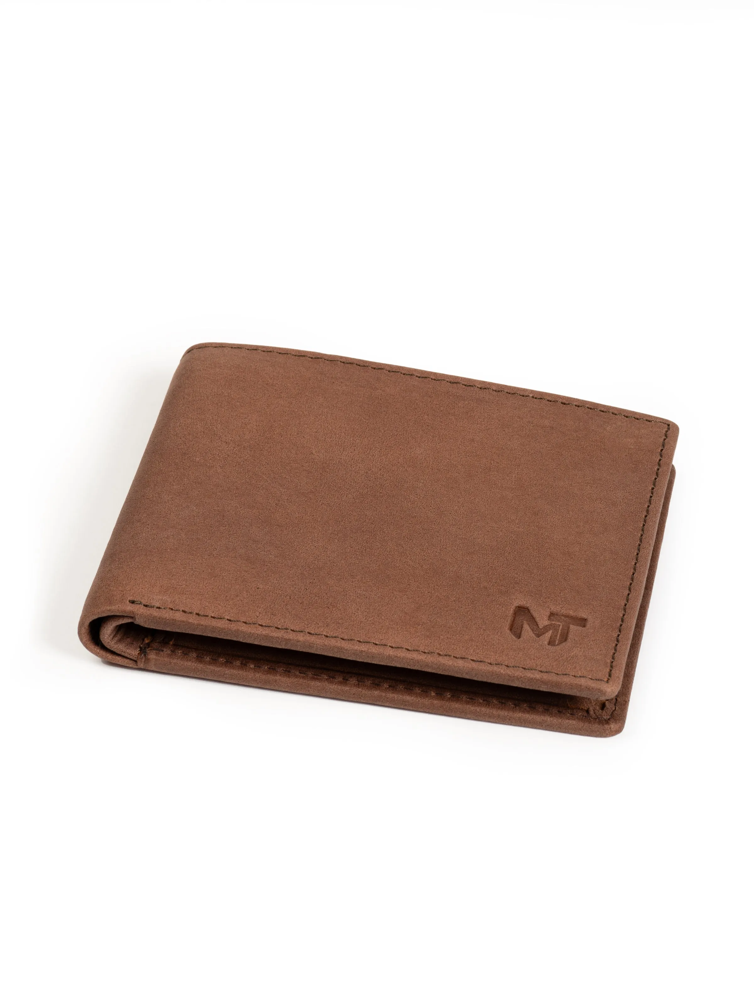 Tan Brown Slate Wallet - Mat finish sold by Classy Leather Bags product image thumbnail 2