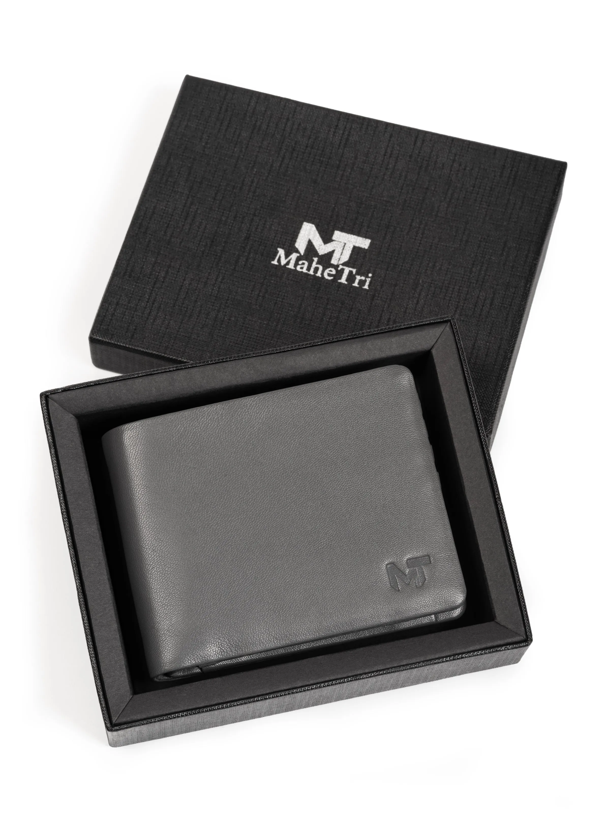 Gray Duke Bifold Wallet sold by Classy Leather Bags product image thumbnail 2