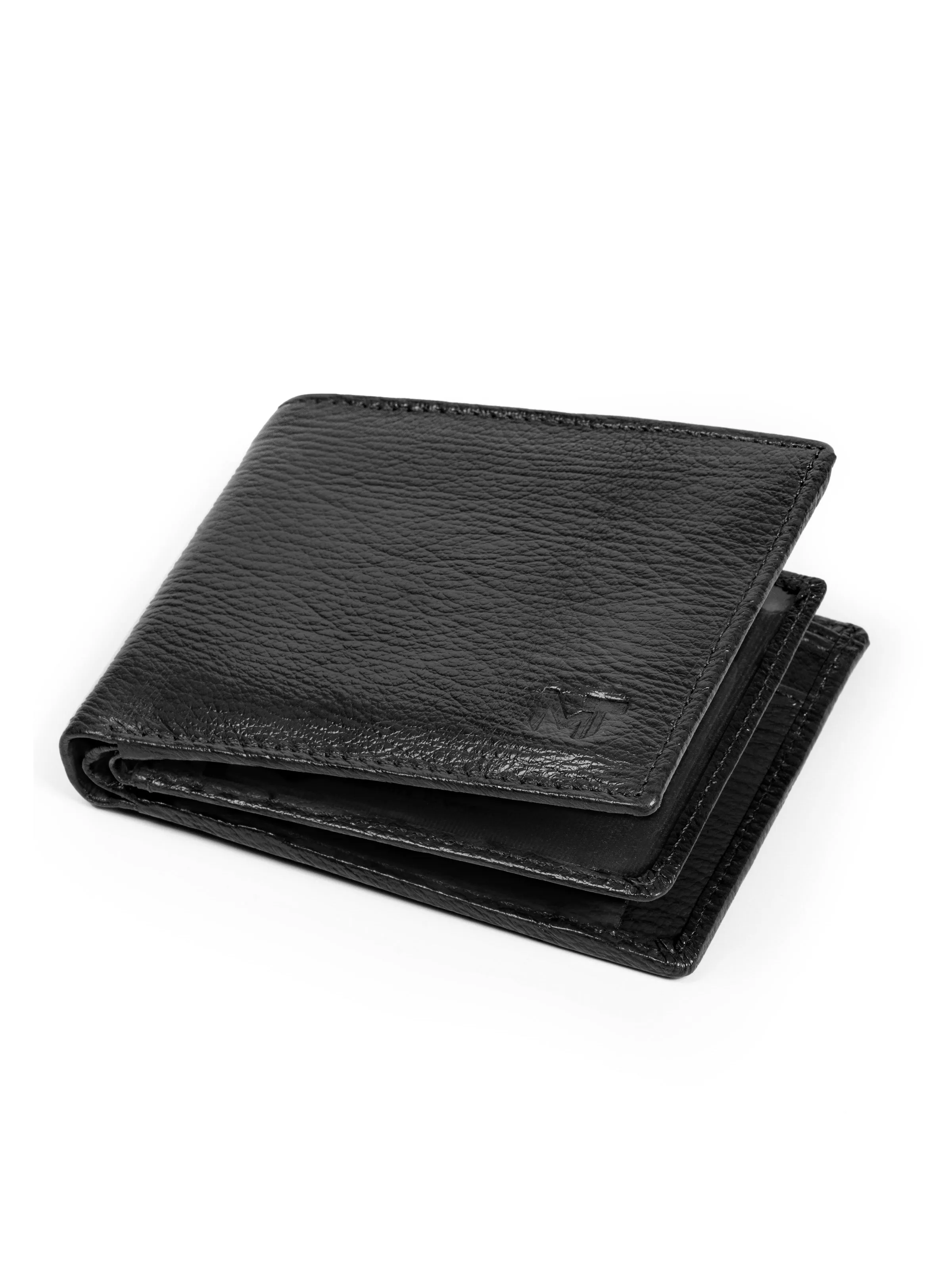 Black Sleek-Fit Wallet sold by Classy Leather Bags product image thumbnail 4