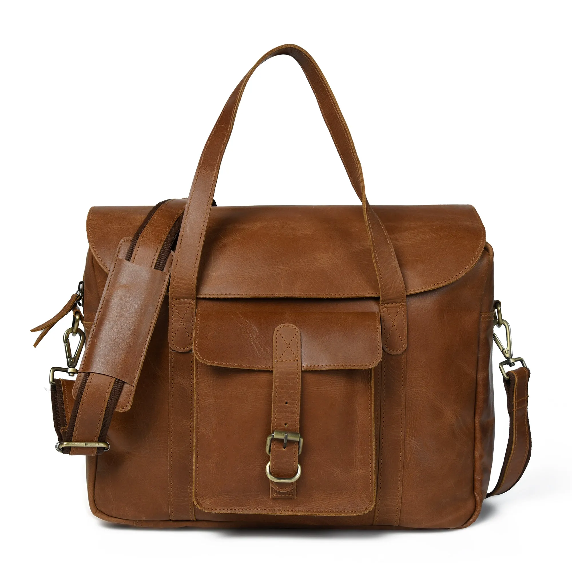 The Oxford Messenger Bag sold by Classy Leather Bags product image thumbnail 2