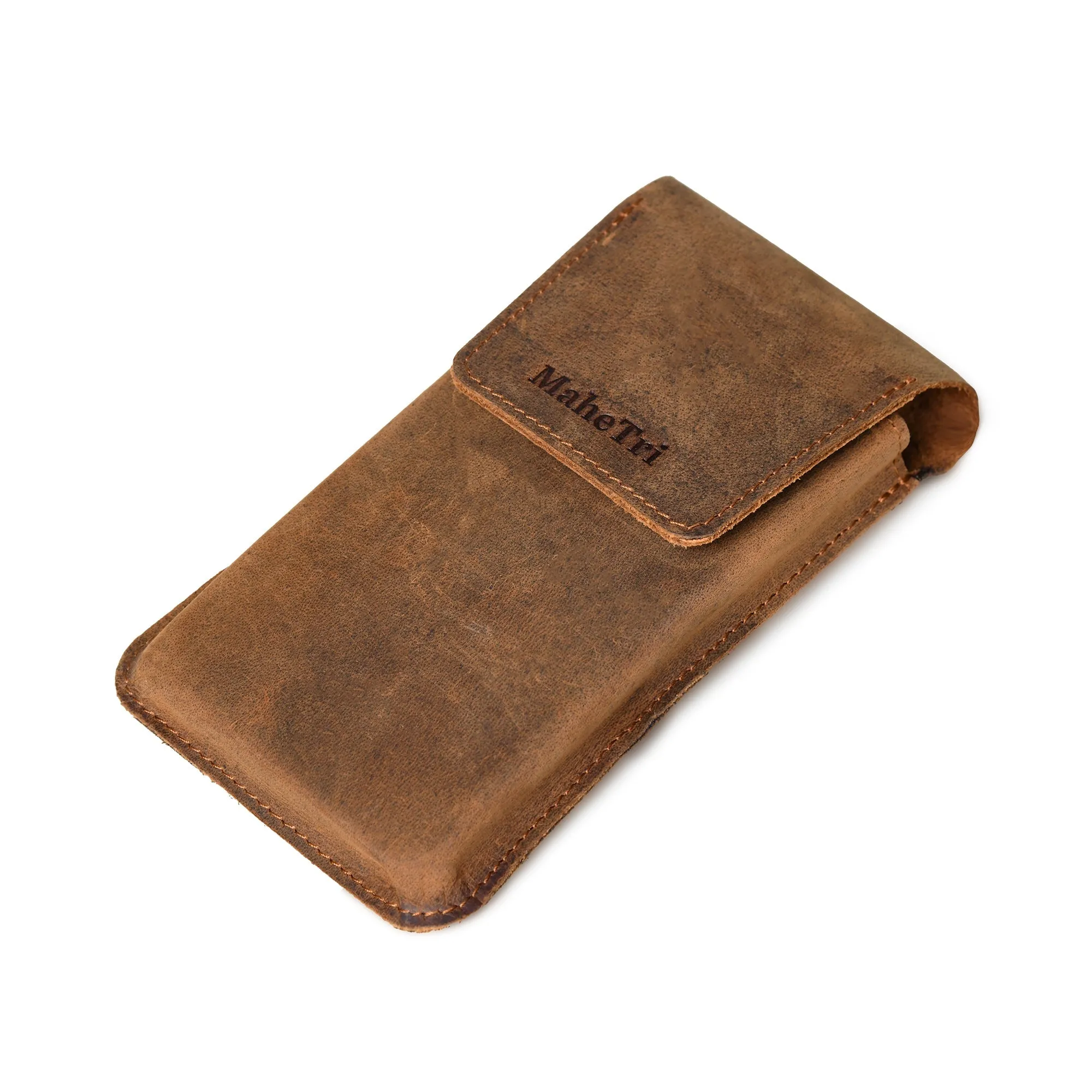 Classic Mobile Holster Waist Pouch sold by Classy Leather Bags product image thumbnail 5