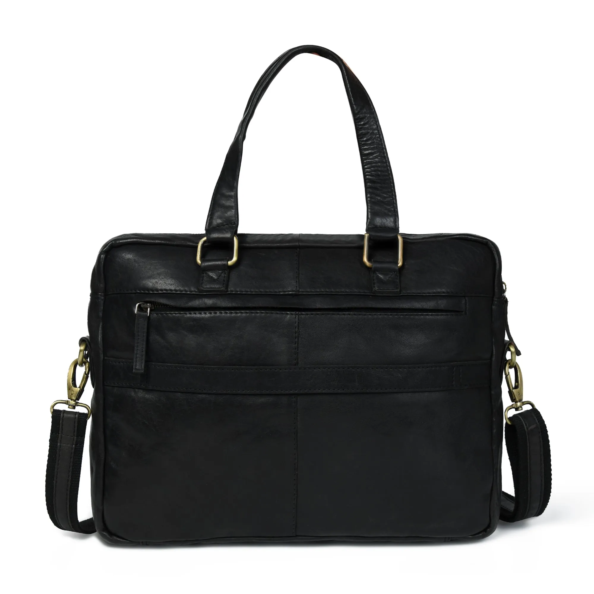 The Modern Briefcase Black sold by Classy Leather Bags product image thumbnail 5