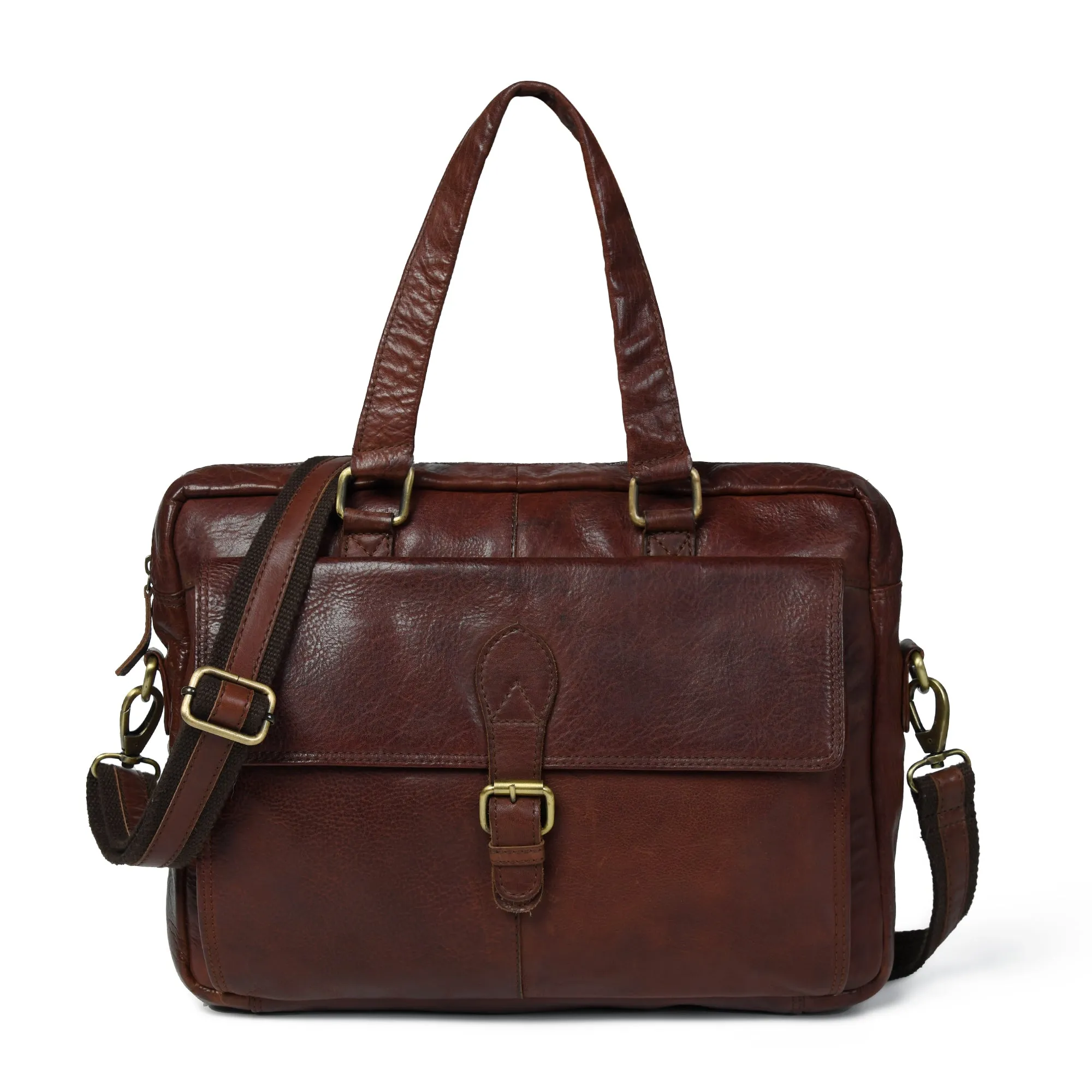 The Modern Briefcase Brown sold by Classy Leather Bags product image thumbnail 2