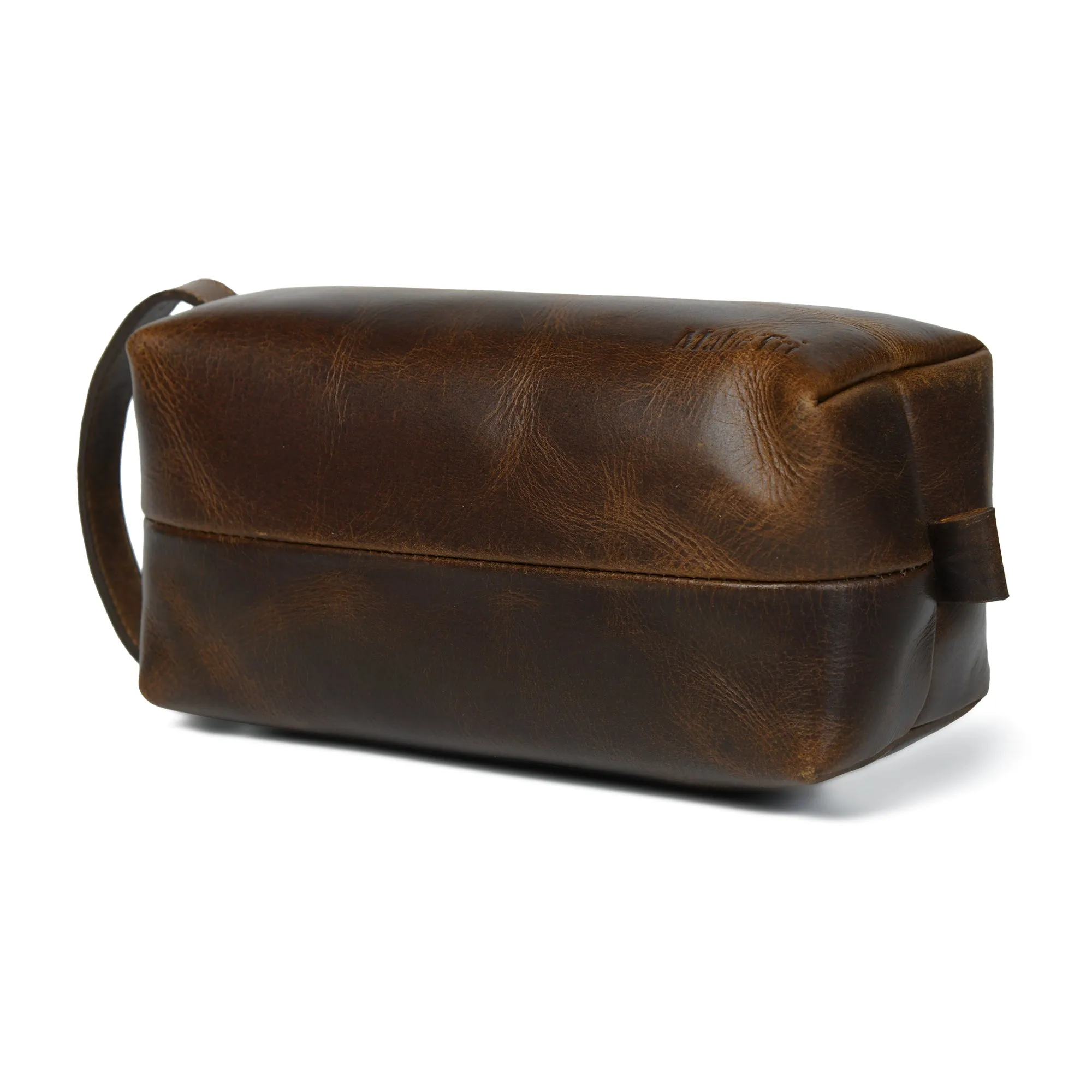 The Cambridge Leather Dopp Kit sold by Classy Leather Bags product image thumbnail 5