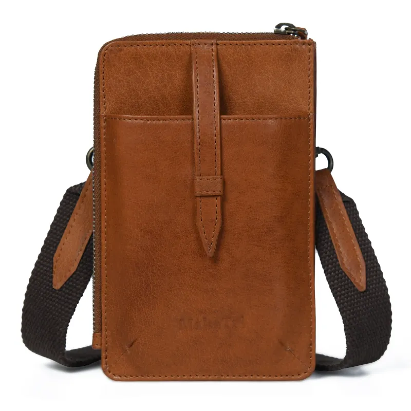 Leather Mobile Sling 2.0 sold by Classy Leather Bags