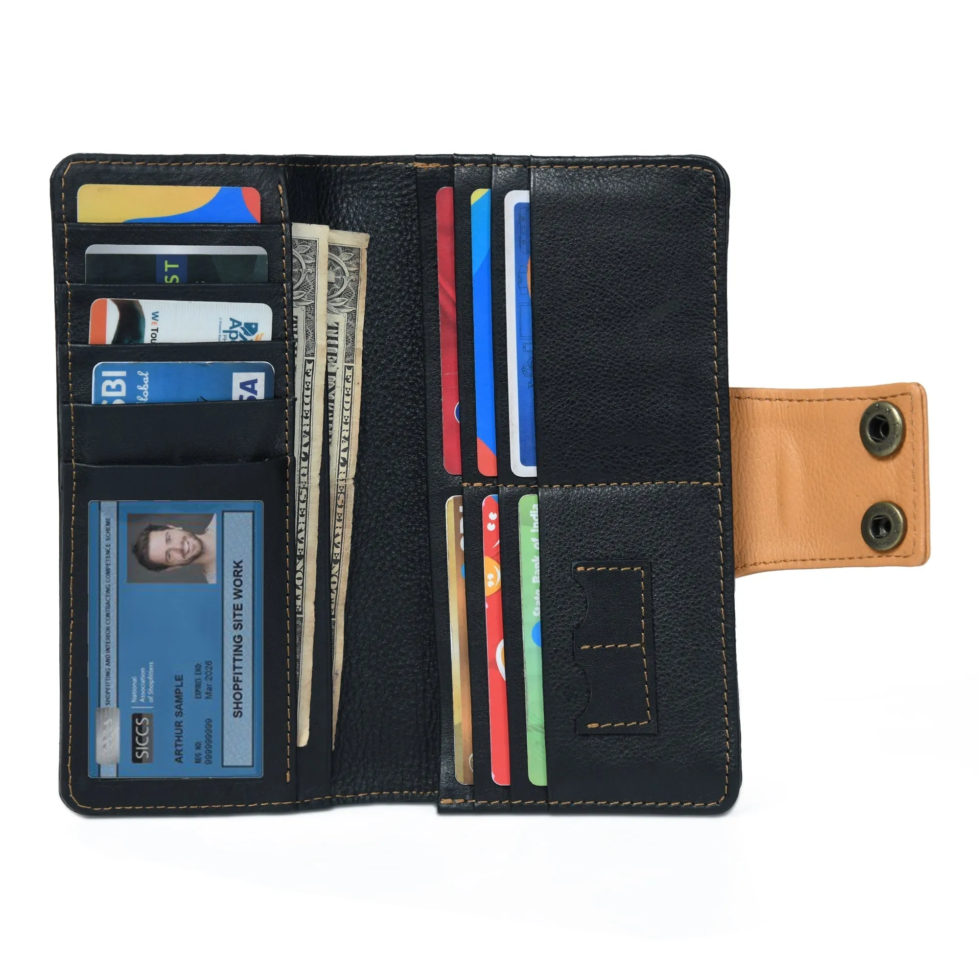 Classy Women's Long Wallet sold by Classy Leather Bags product image thumbnail 2