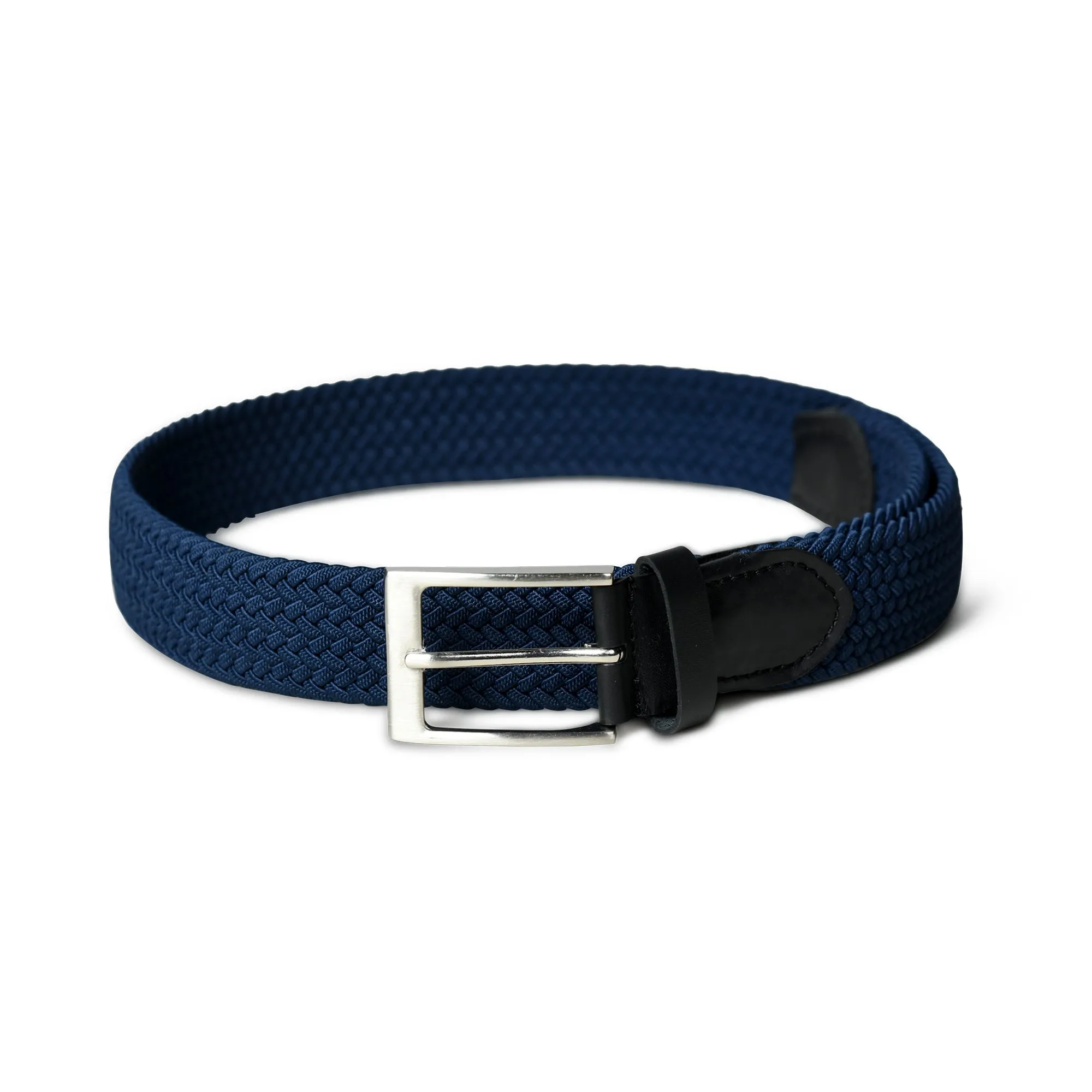 Braided Blue Canvas Belt sold by Classy Leather Bags product image thumbnail 4