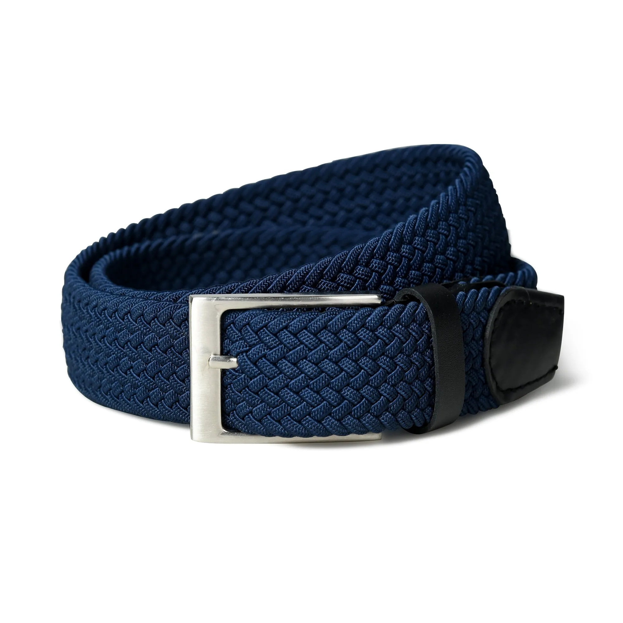 Braided Blue Canvas Belt sold by Classy Leather Bags product image thumbnail 3