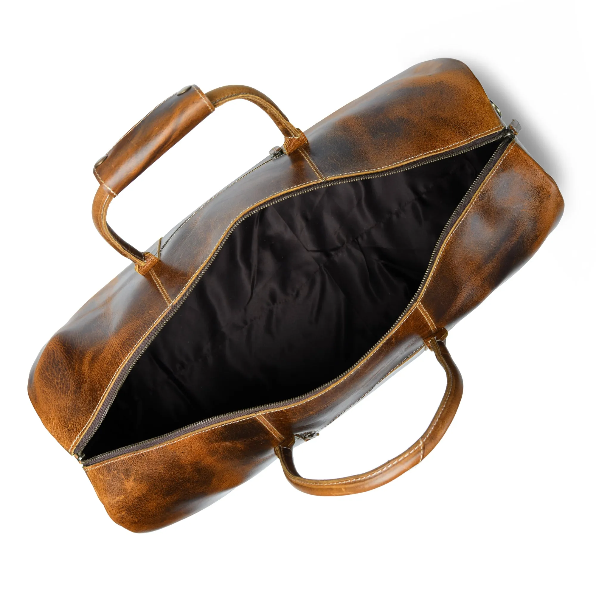 The Buffalo Traveller- Caramel sold by Classy Leather Bags product image thumbnail 4