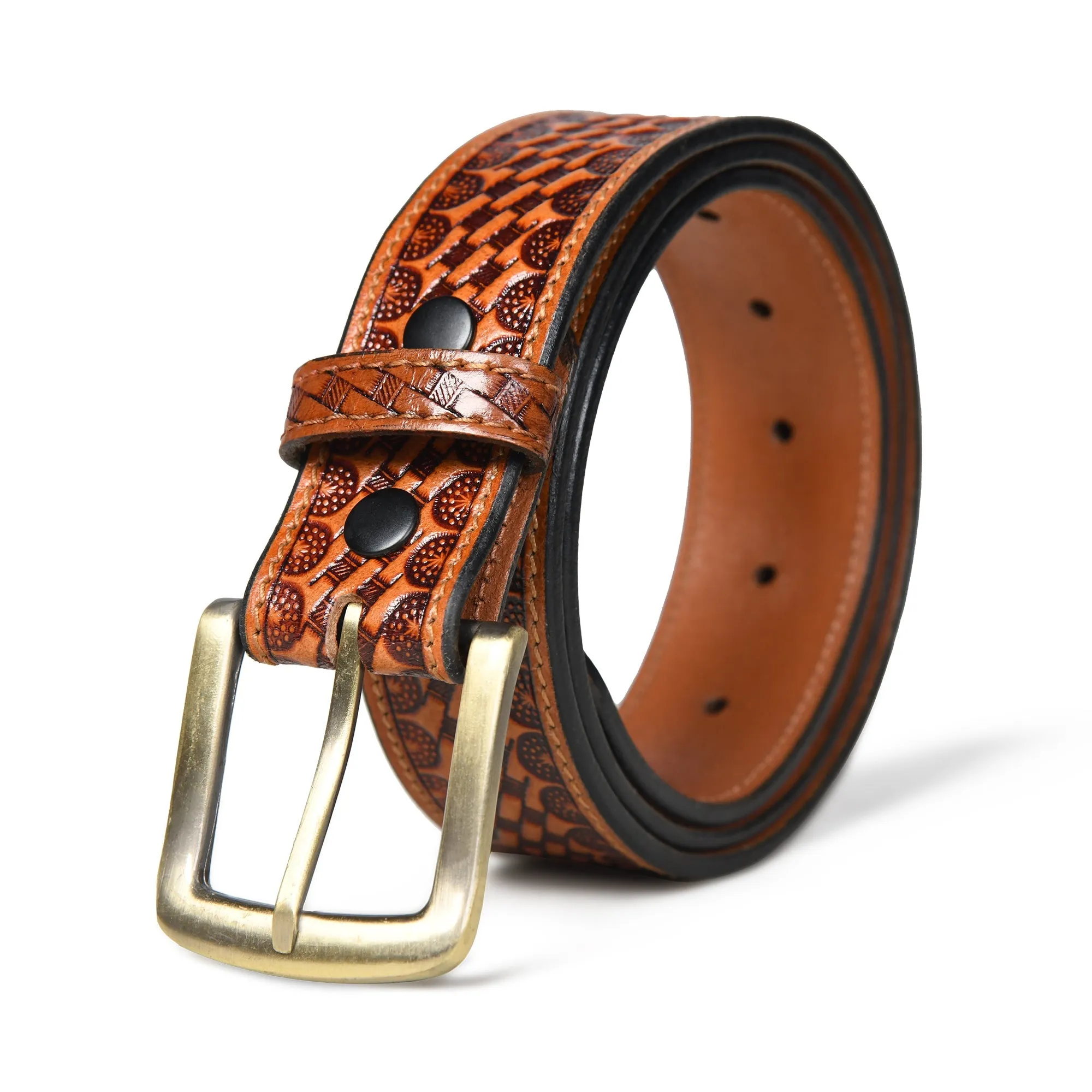 Modern Western Leather Belt sold by Classy Leather Bags