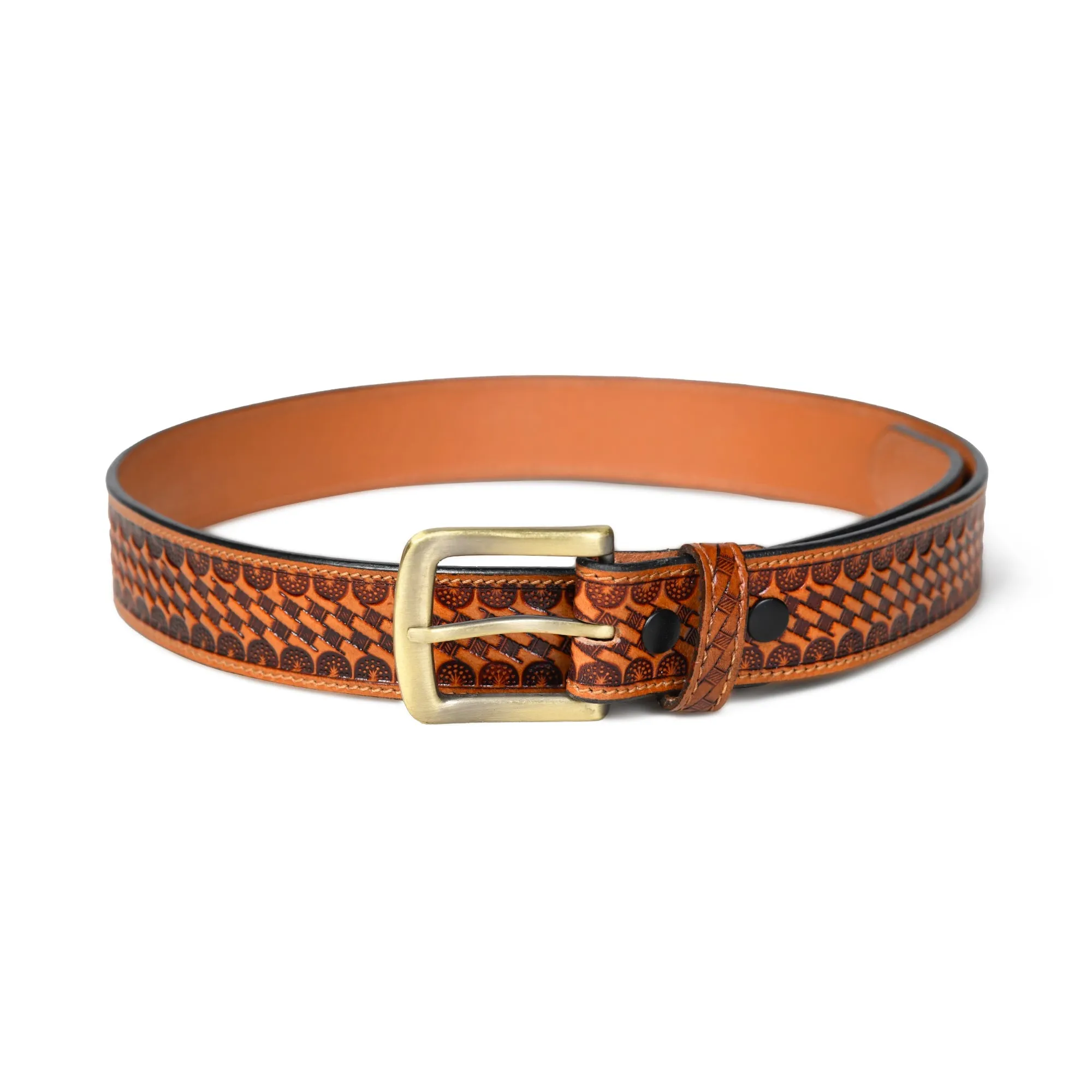 Modern Western Leather Belt sold by Classy Leather Bags product image thumbnail 5
