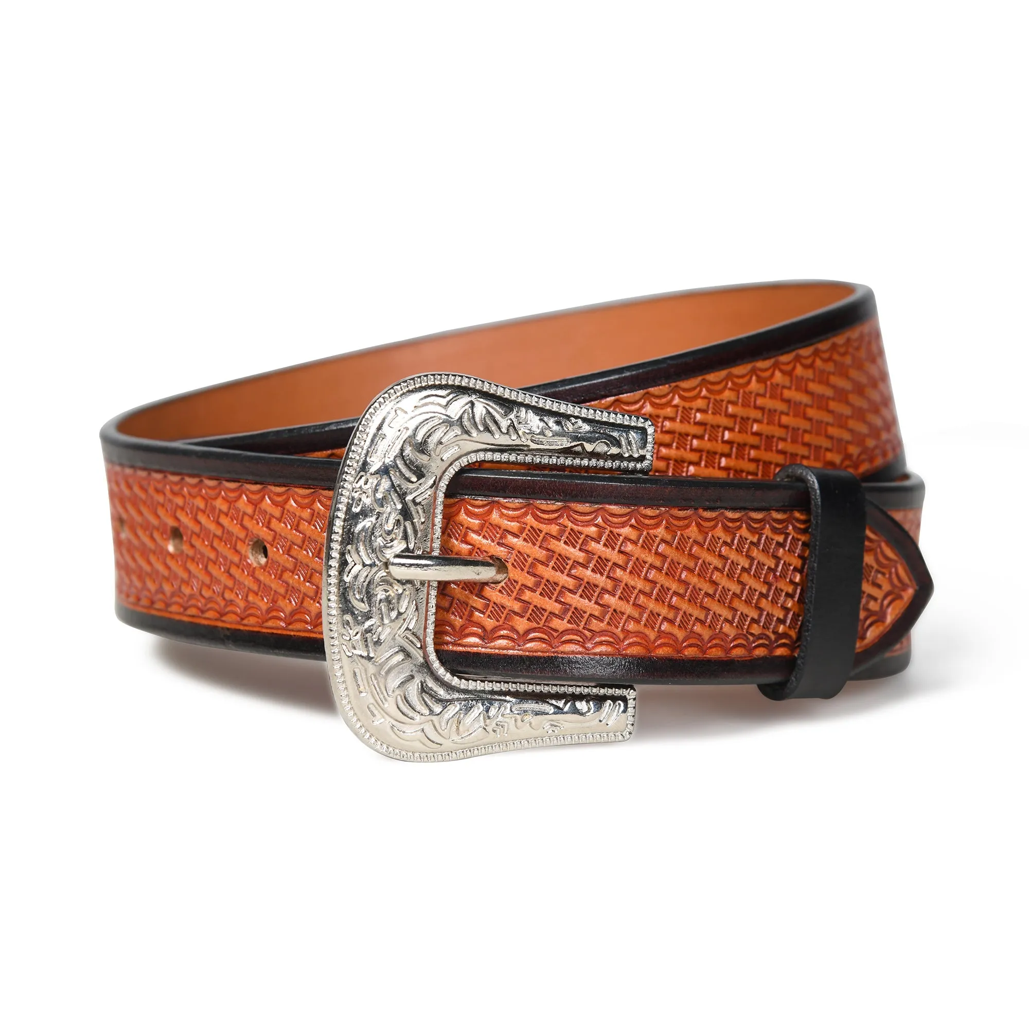 Classic Western Leather Belt sold by Classy Leather Bags product image thumbnail 3