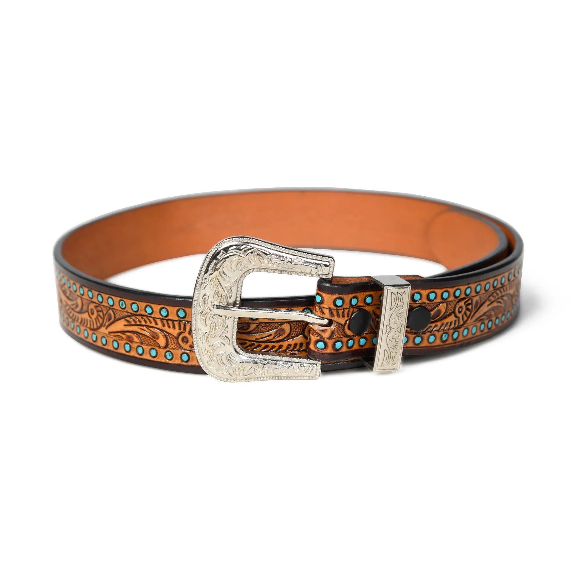 Designer Western Leather Belt sold by Classy Leather Bags product image thumbnail 4