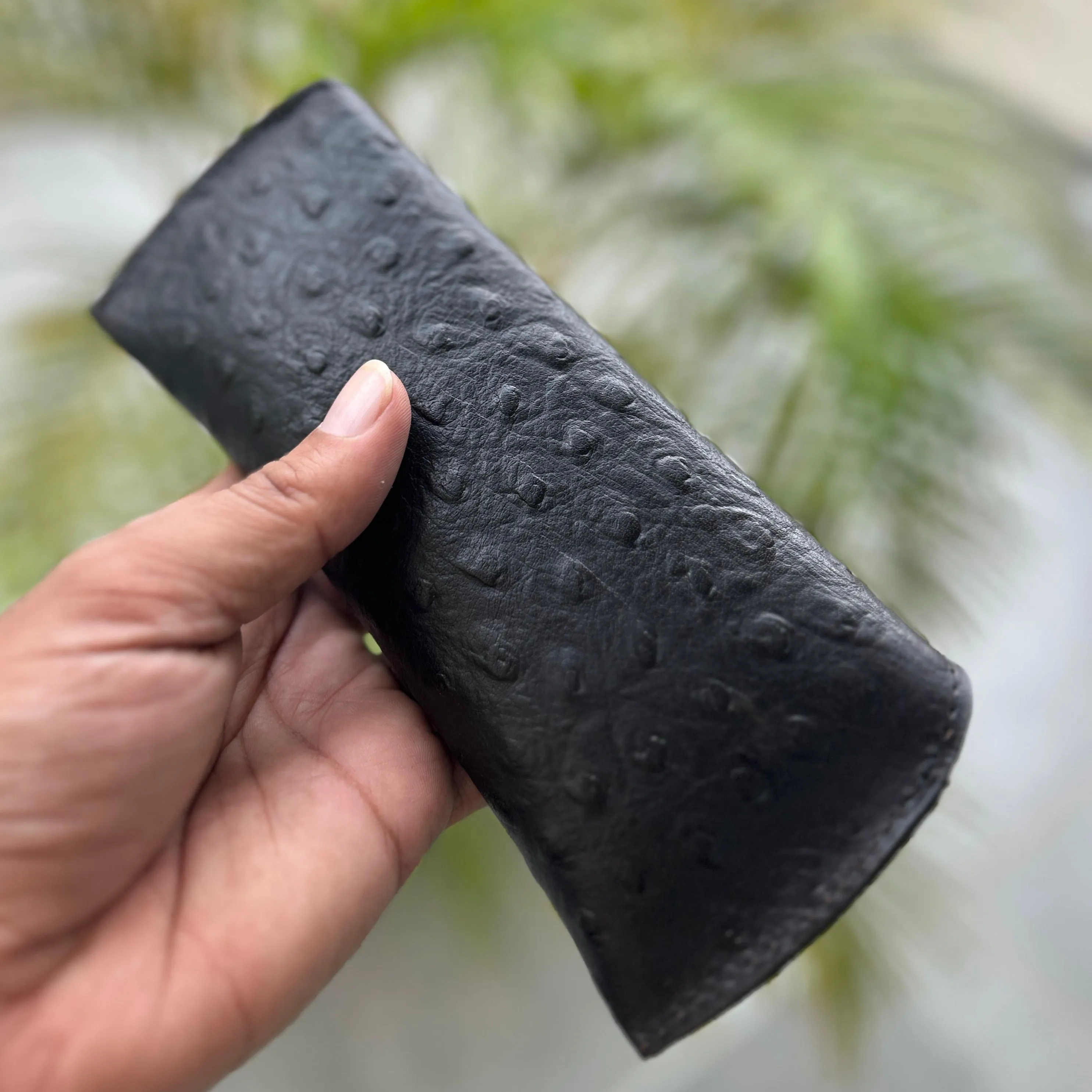 Black Leather Sunglasses Cover sold by Classy Leather Bags product image thumbnail 4