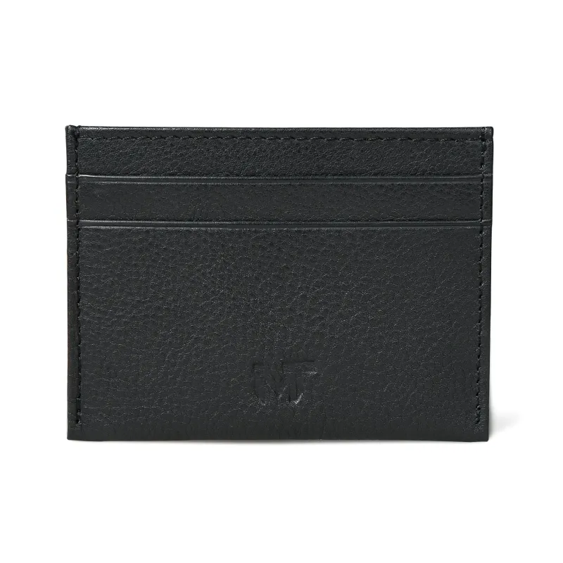 Minimalistic Black Cards Holder sold by Classy Leather Bags