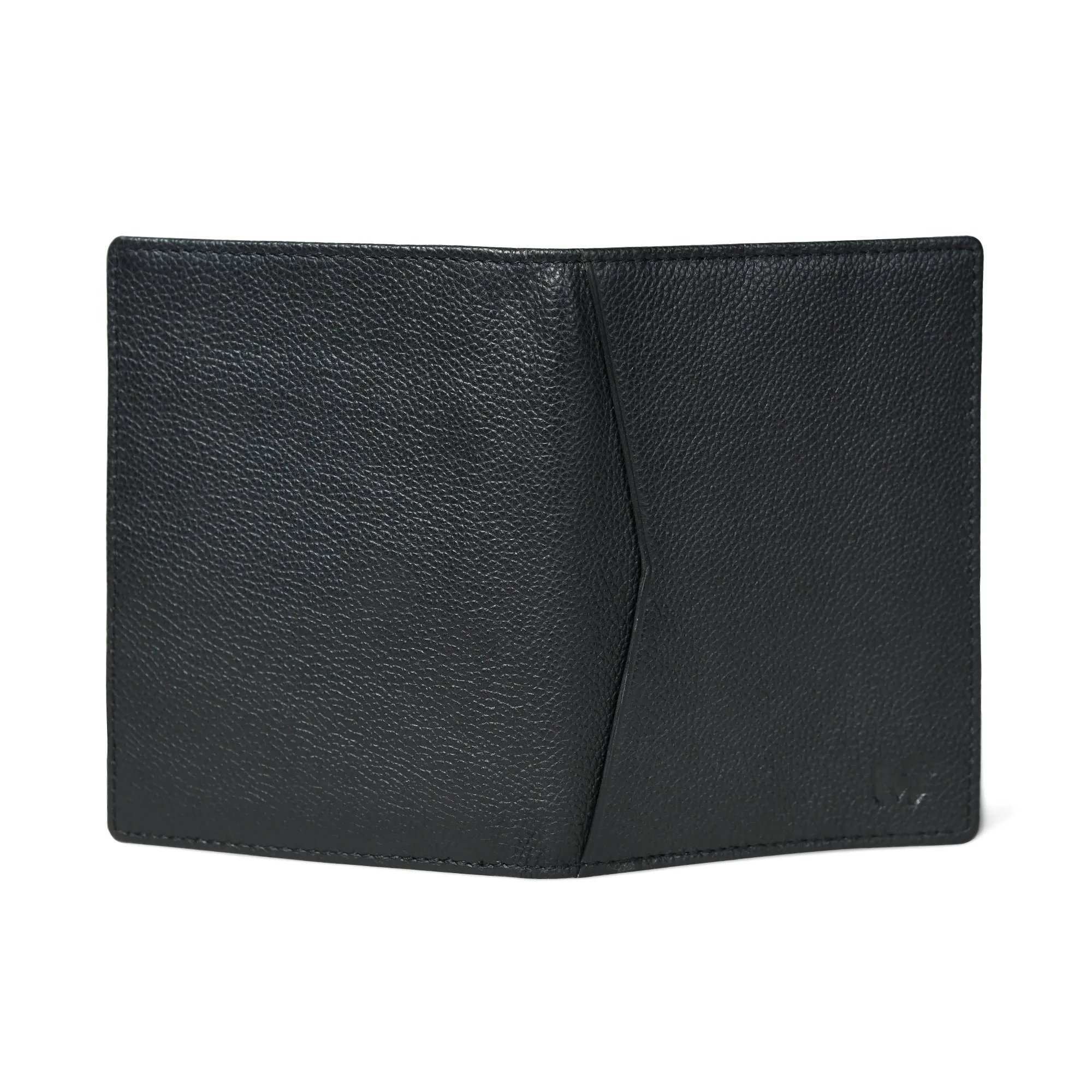 Front Pocket Black Passport Holder sold by Classy Leather Bags product image thumbnail 3