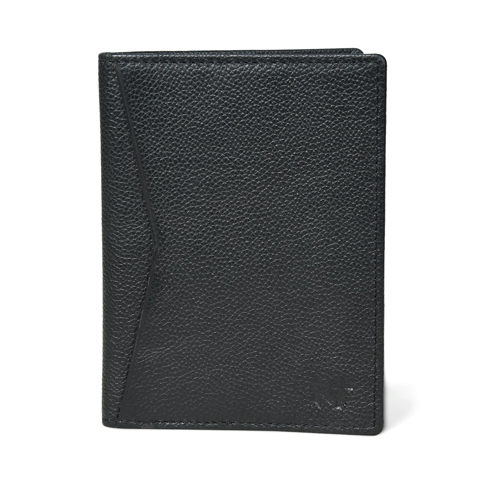 Front Pocket Black Passport Holder sold by Classy Leather Bags