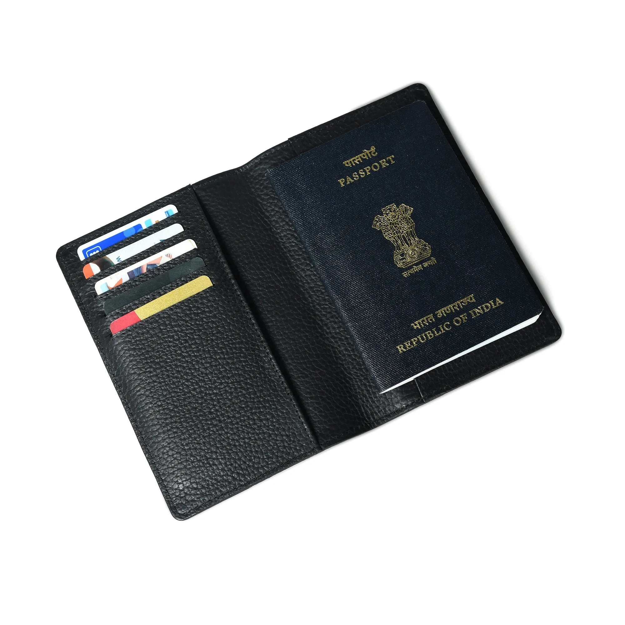 Adam Black Passport Holder sold by Classy Leather Bags product image thumbnail 2