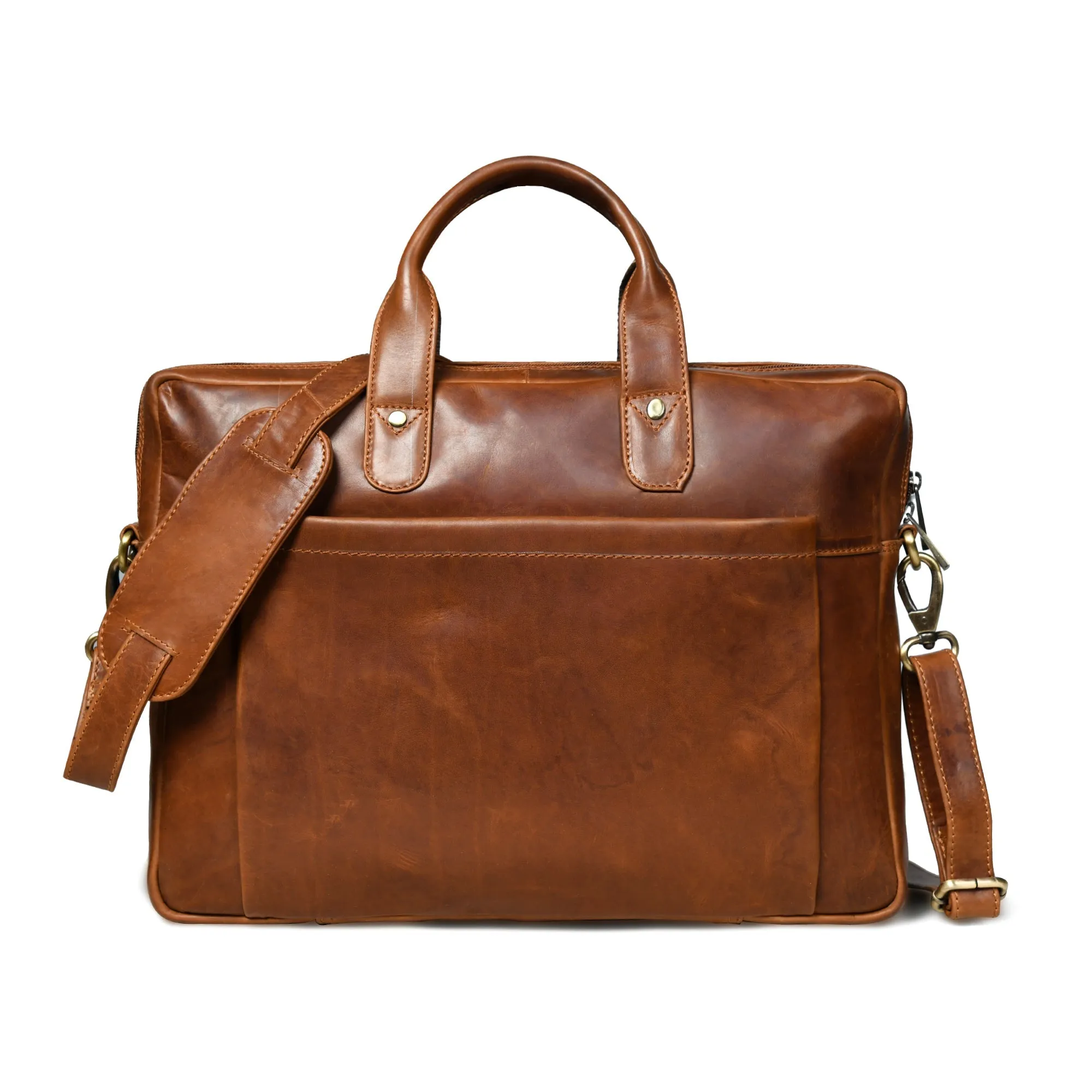 Denver Slim Laptop Briefcase sold by Classy Leather Bags
