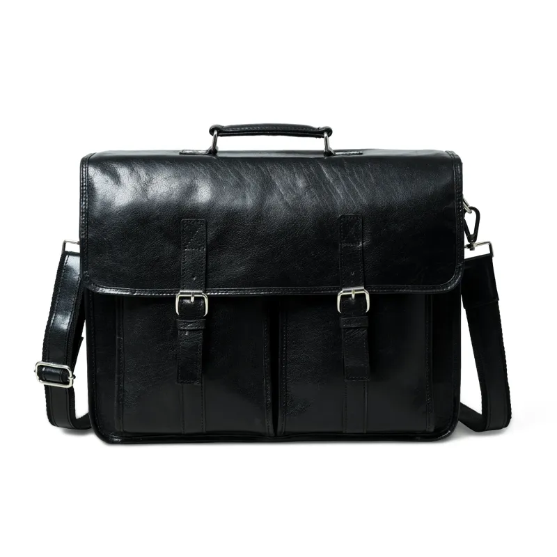 The Architect Black Executive sold by Classy Leather Bags