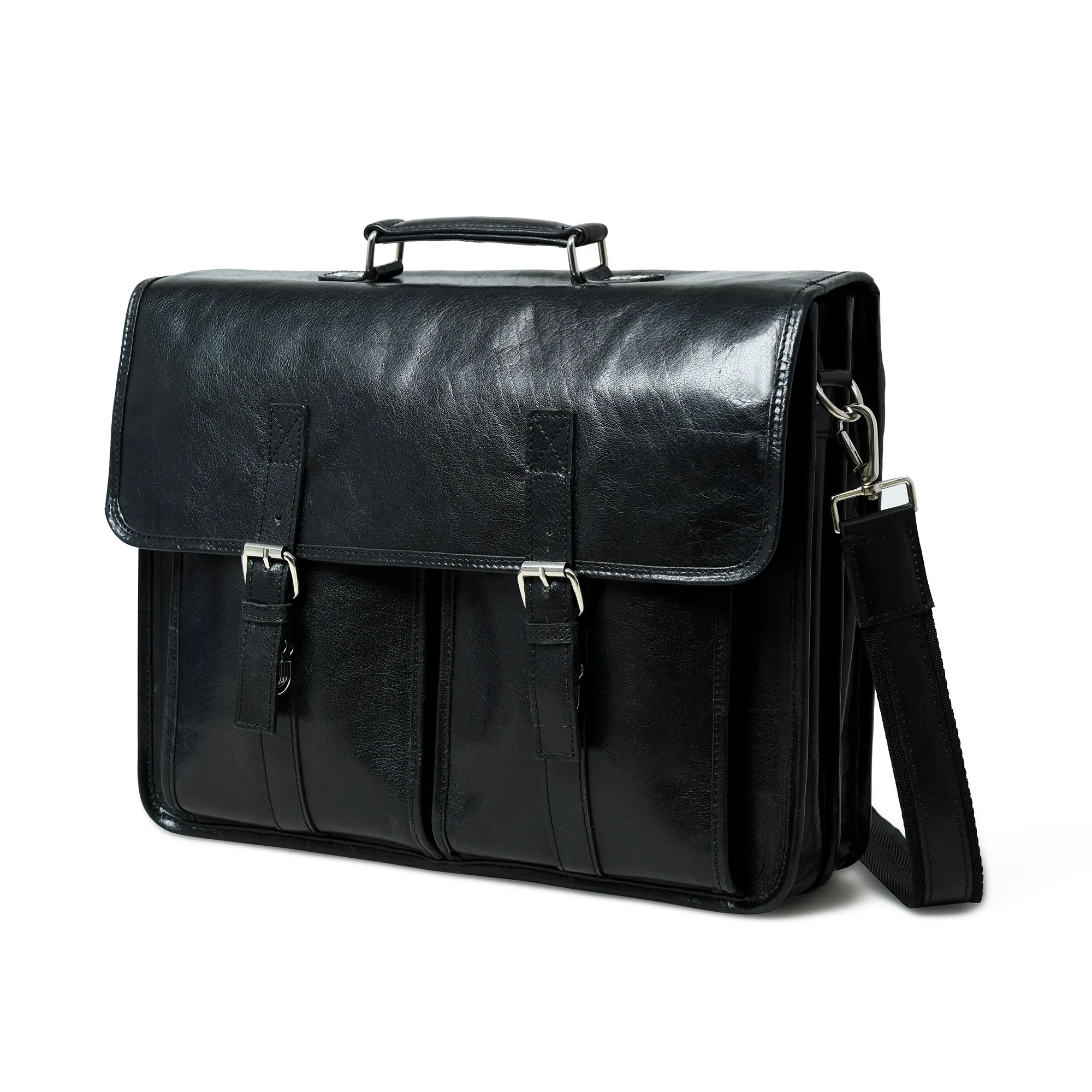 The Architect Black Executive sold by Classy Leather Bags product image thumbnail 2