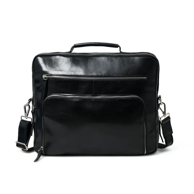 JetBlack Office Travel Briefcase sold by Classy Leather Bags