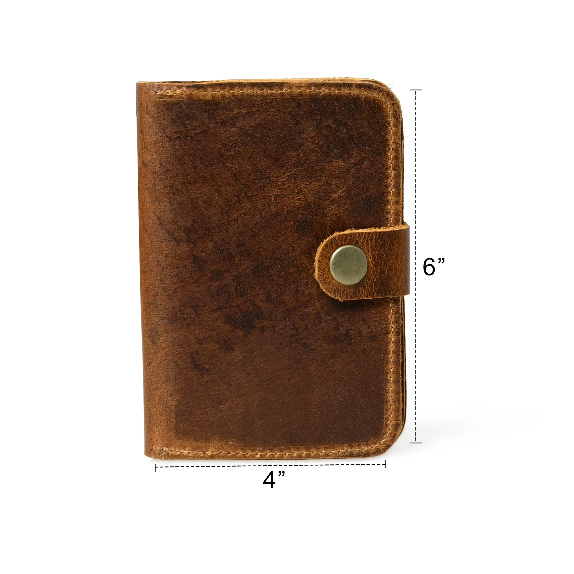 Chic Voyage Passport Sleeve - Brown sold by Classy Leather Bags product image thumbnail 5