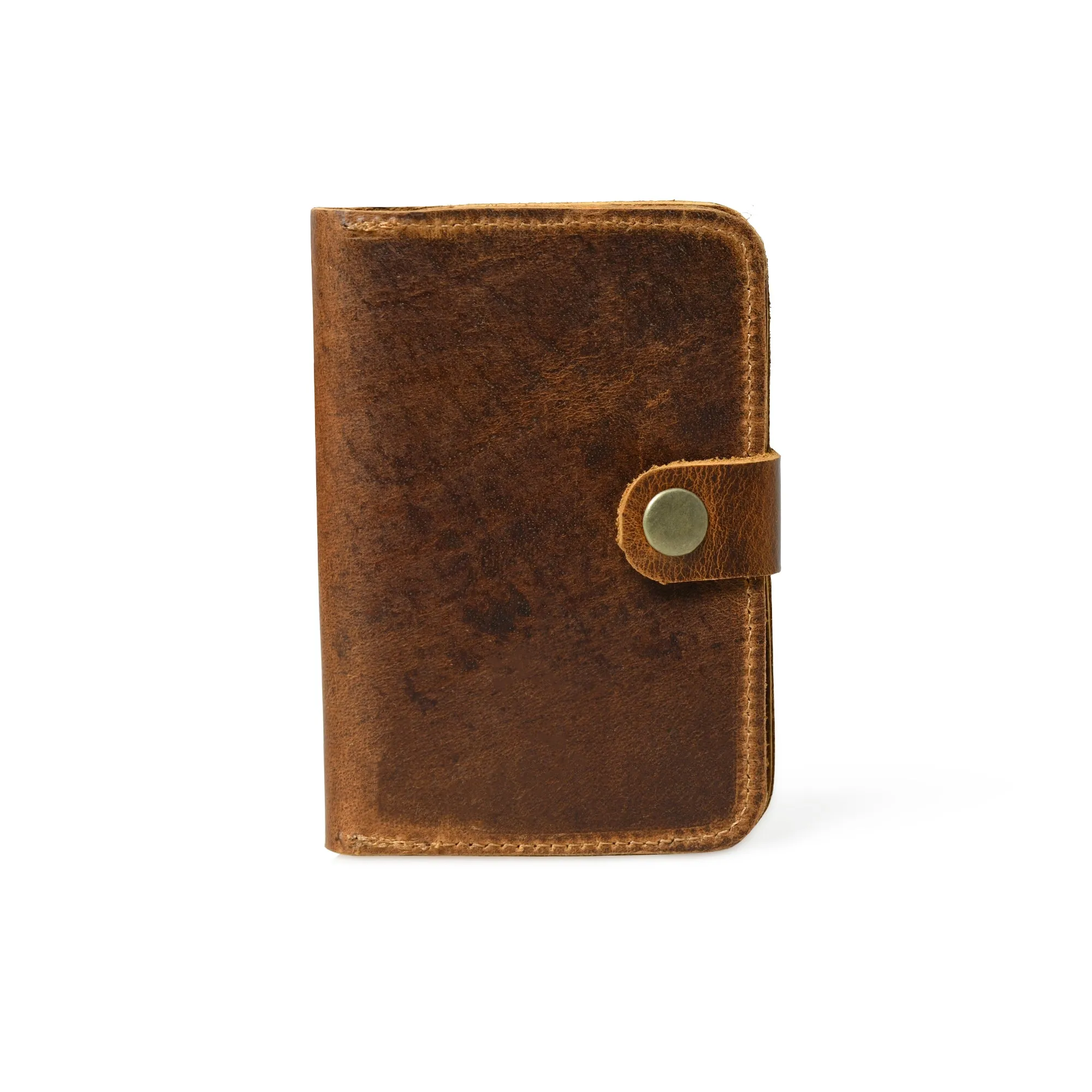 Chic Voyage Passport Sleeve - Brown sold by Classy Leather Bags