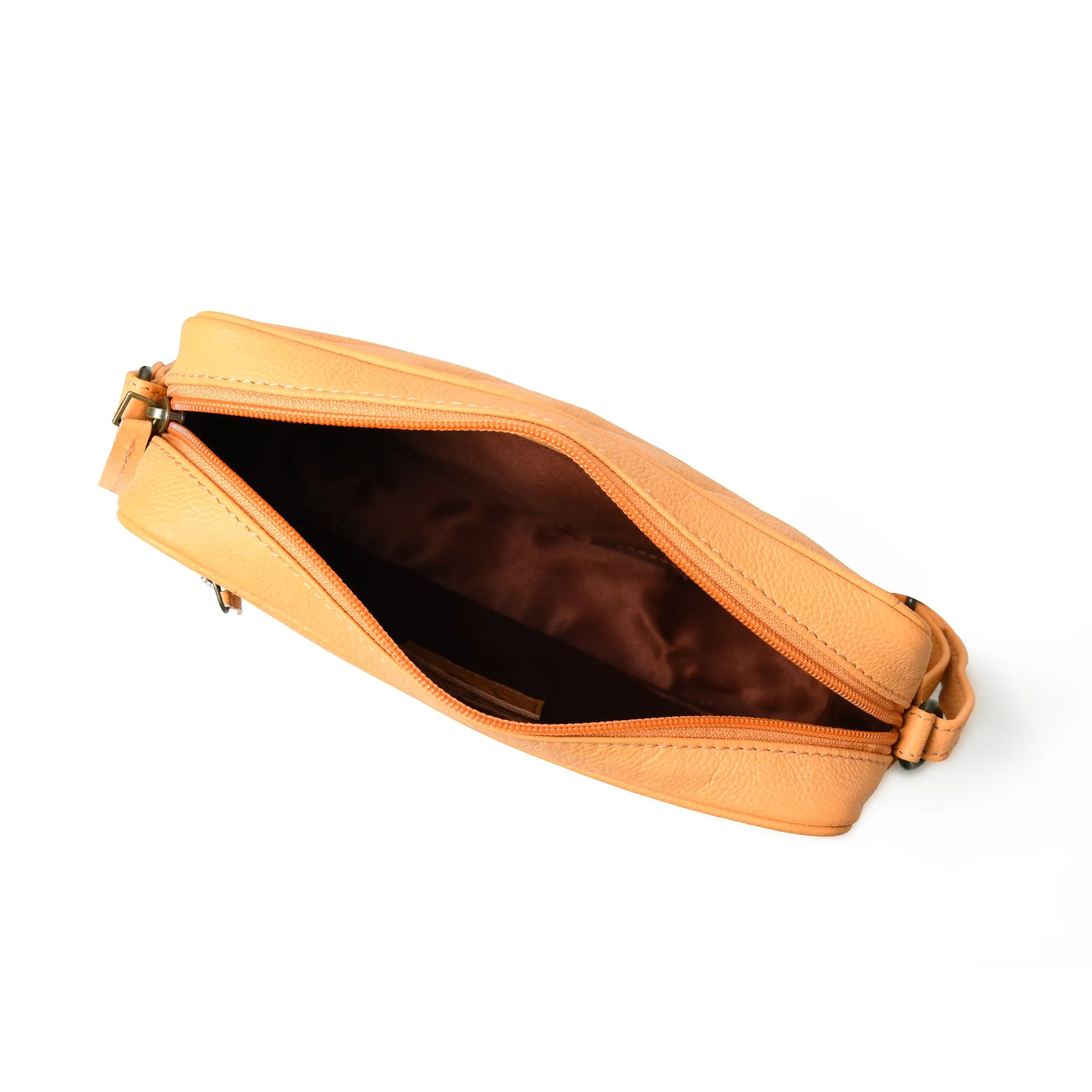 Mini Cute Quilted Crossbody Bag sold by Classy Leather Bags product image thumbnail 3